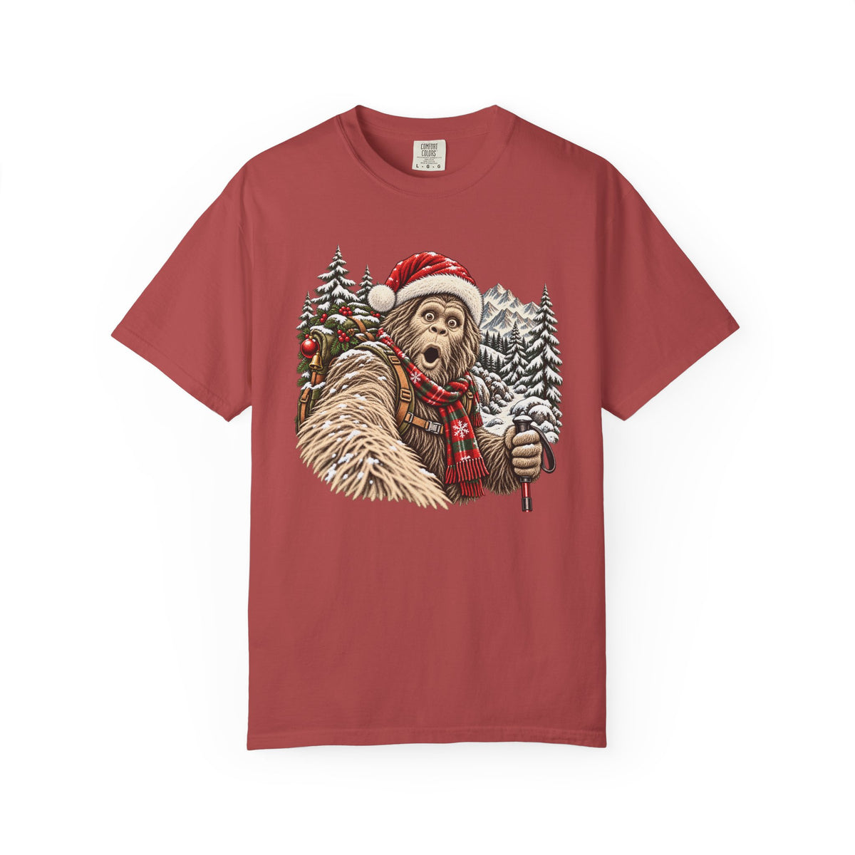 Christmas Bigfoot T-Shirt