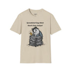 Spreadsheet Says Work Hearts Says Jackpot T-Shirt