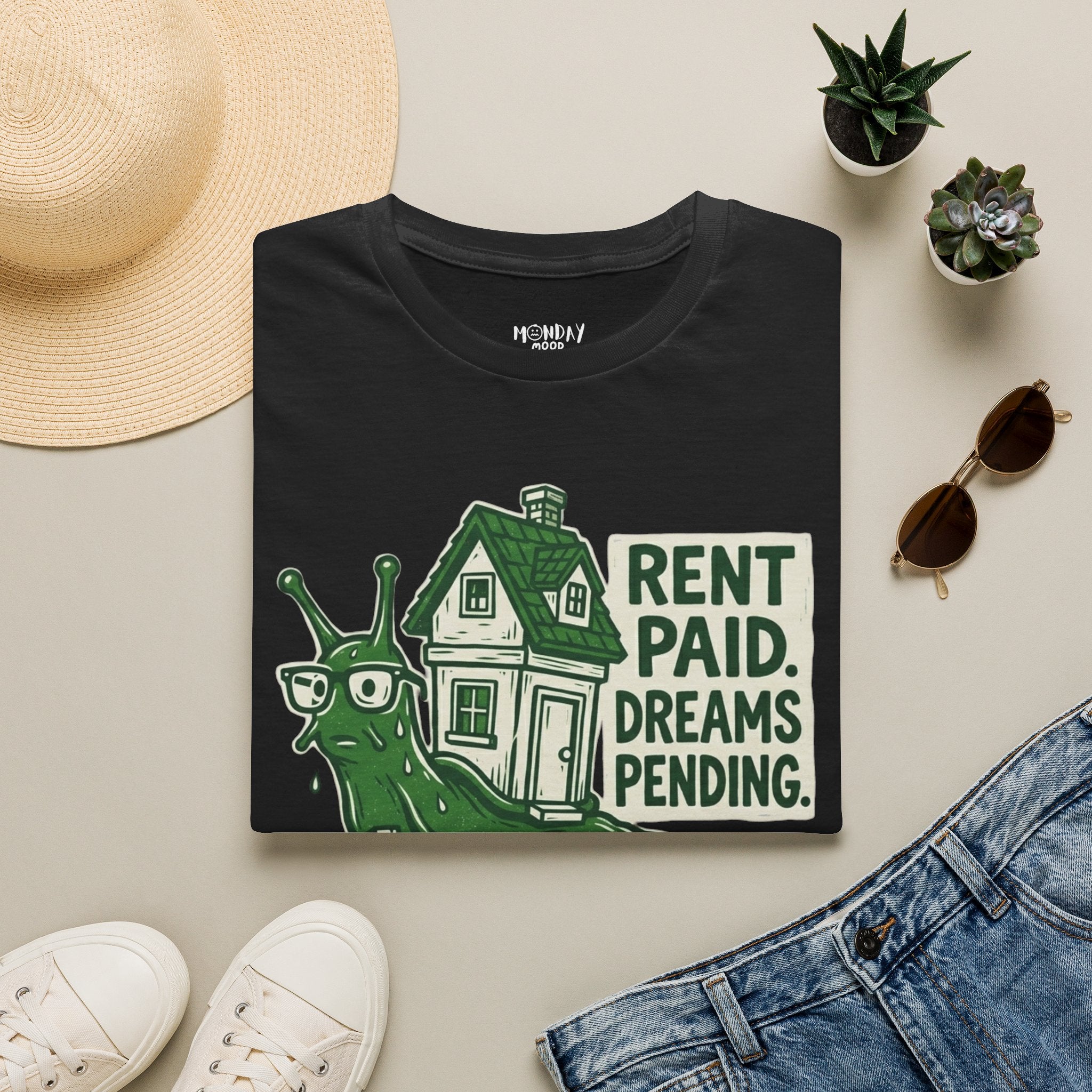 Rent Paid Dreams Pending T-Shirt