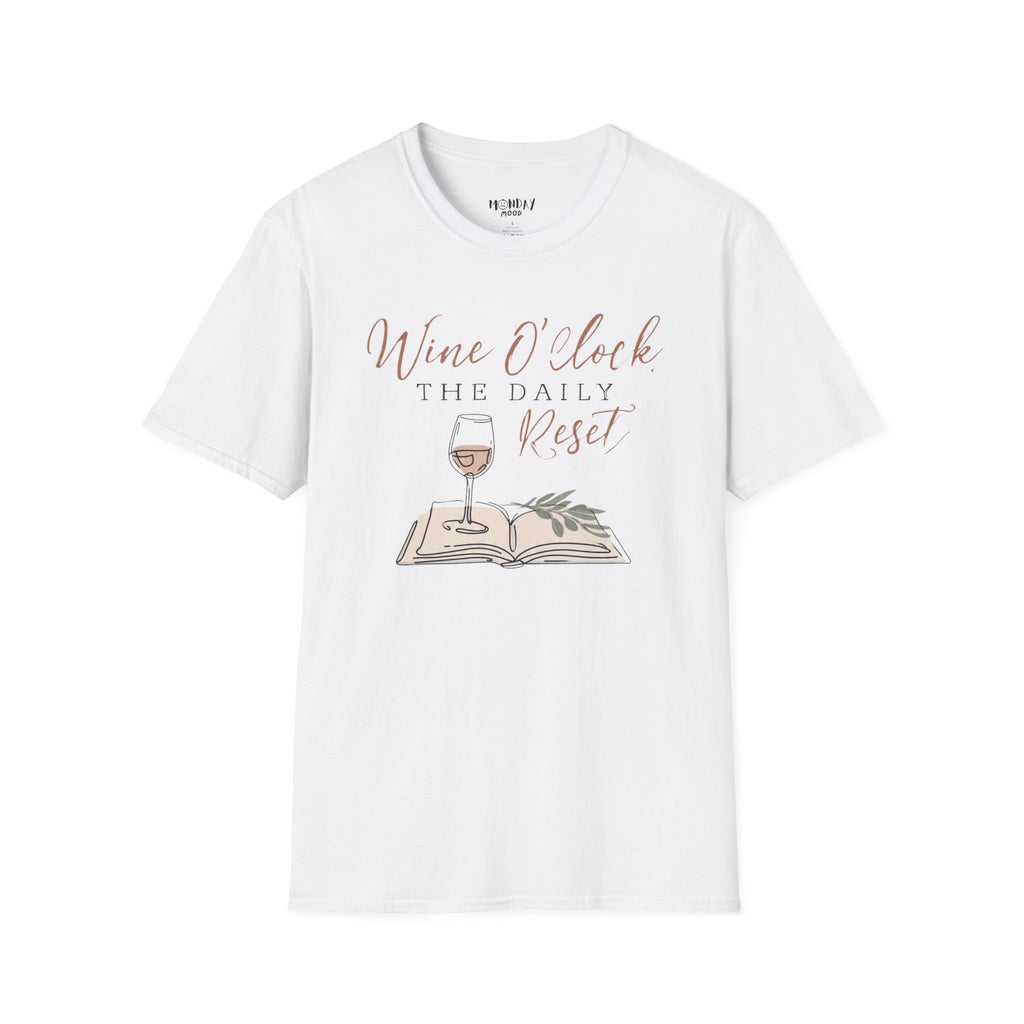Wine O Clock The Daily Reset T-Shirt