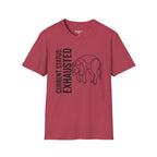 Current Status Exhausted T-Shirt