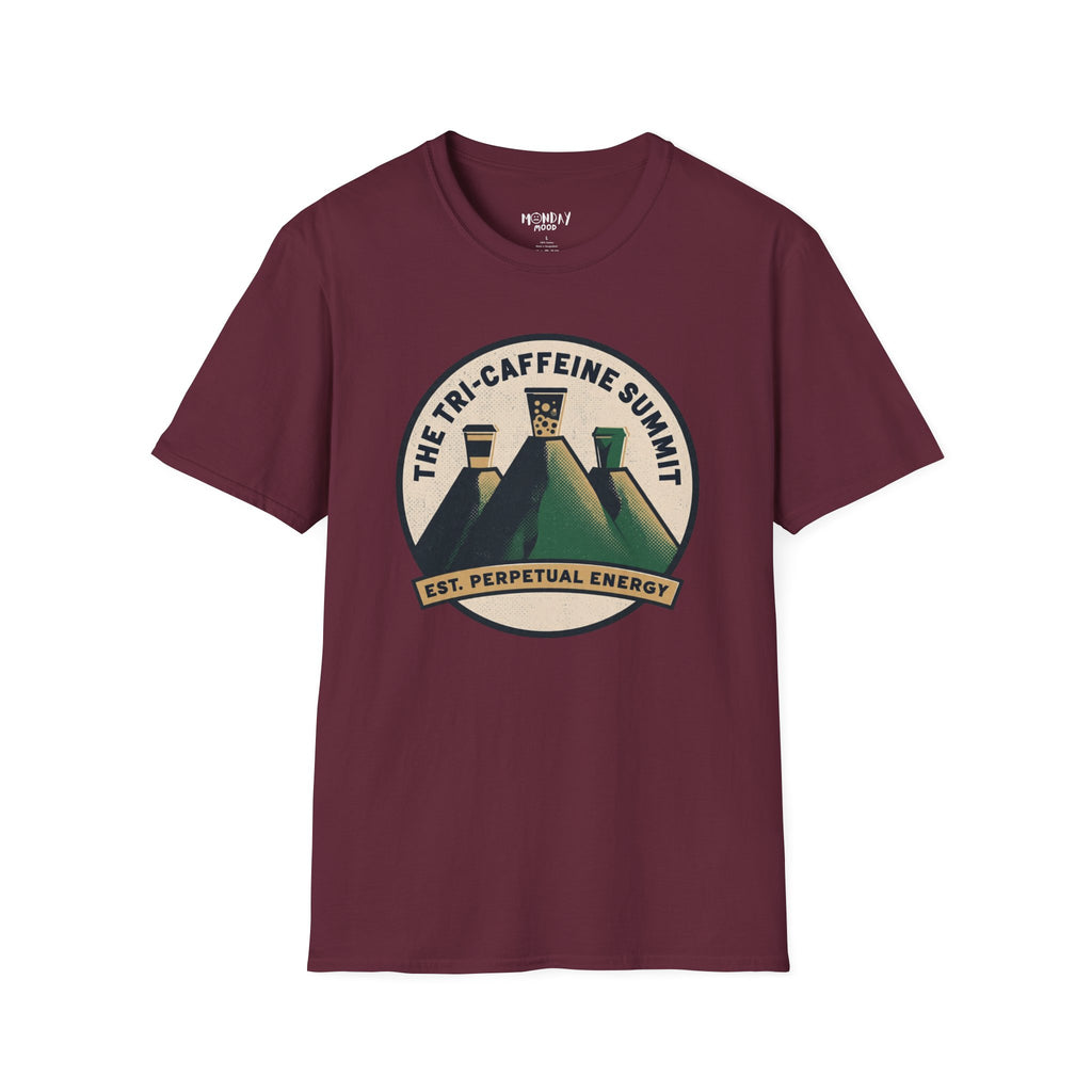 The Tri-Caffeine Summit T-Shirt