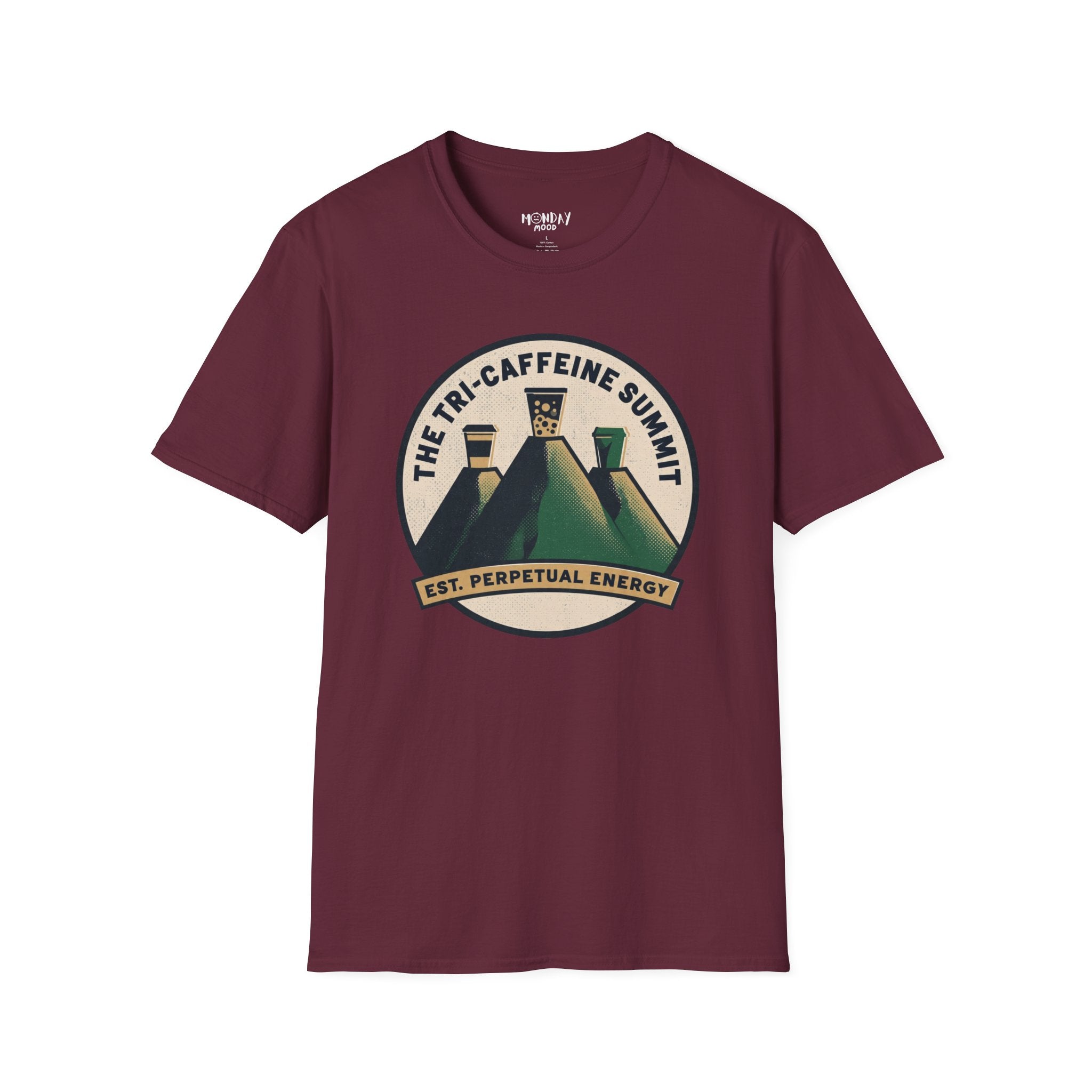 The Tri-Caffeine Summit T-Shirt
