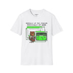 Mentally At The Stadium Physically At Work T-Shirt