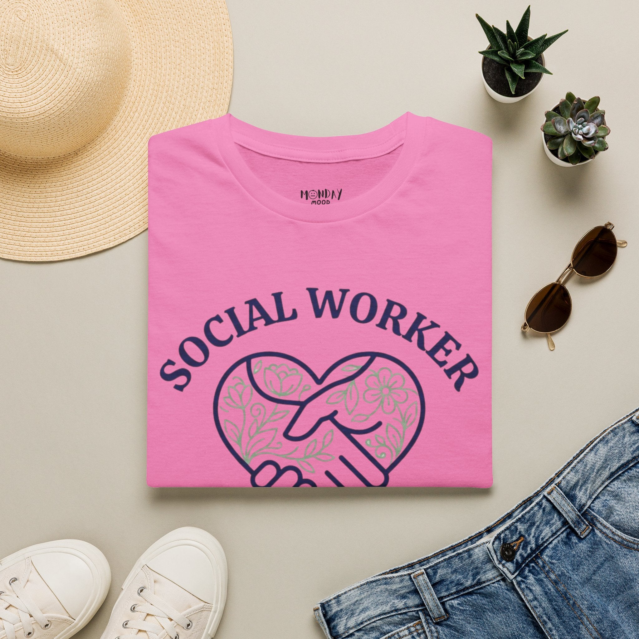 Social Worker Making A Difference Every Day T-Shirt