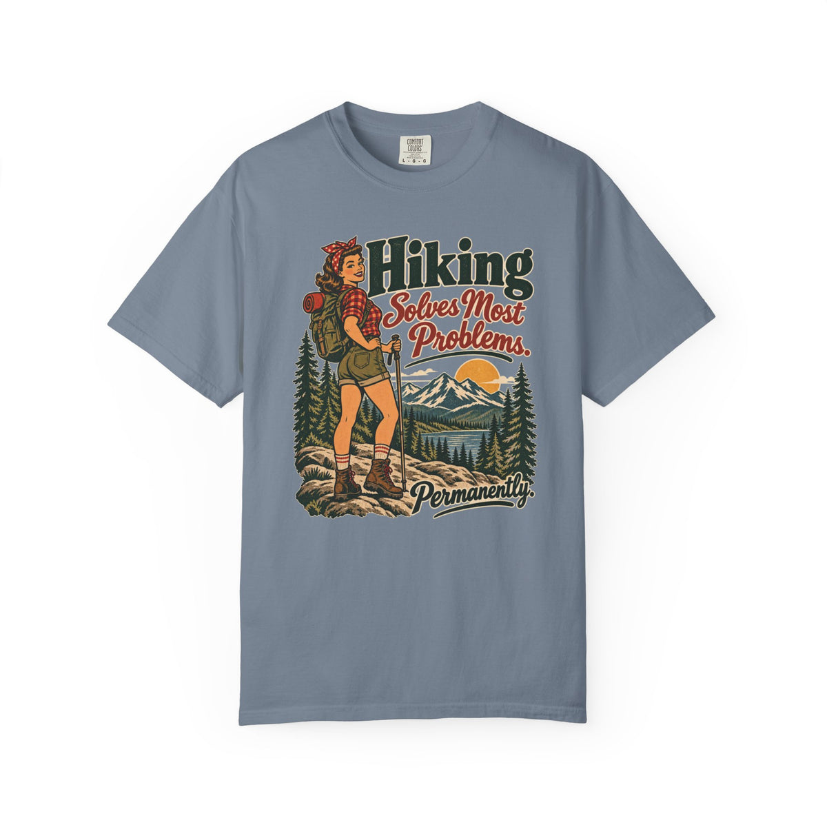 Hiking Solves Problems T-Shirt