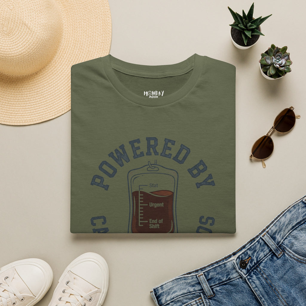 Powered By Caffeine & Chaos T-Shirt