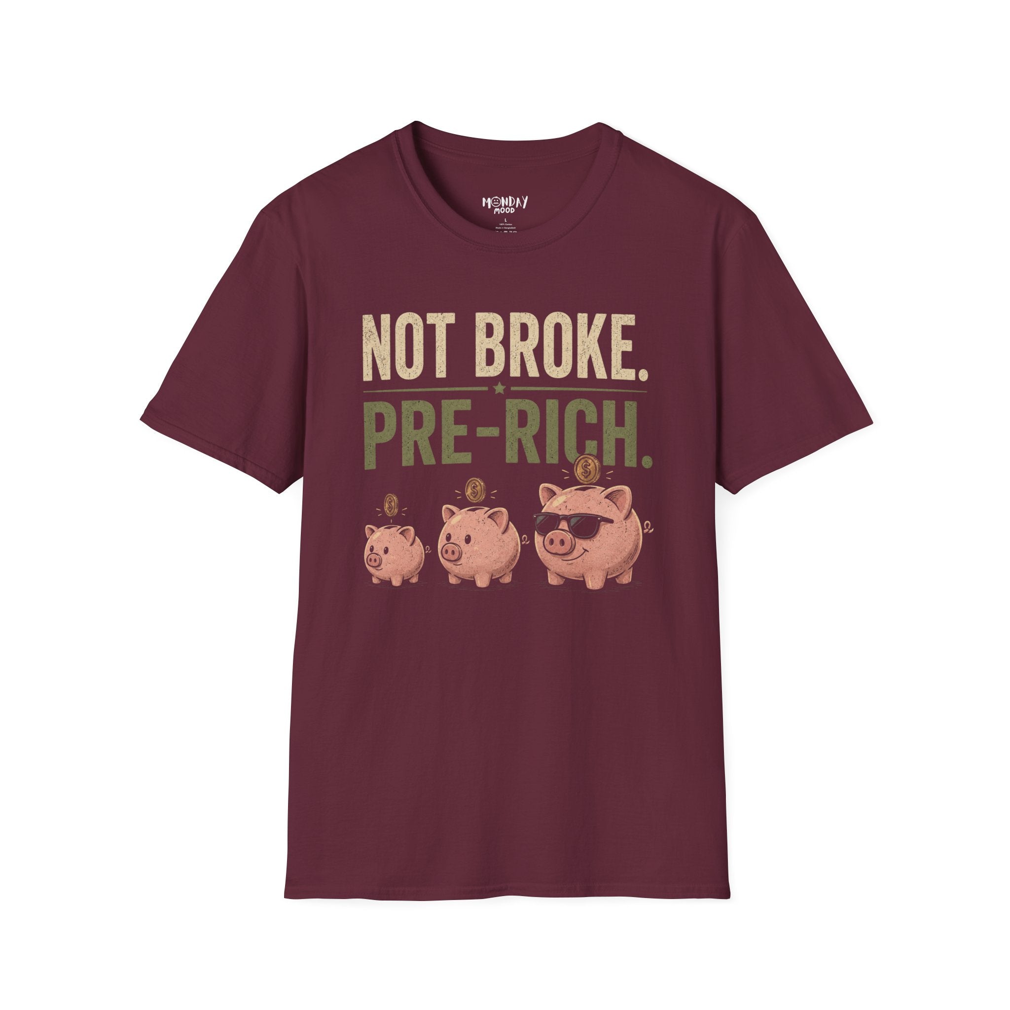 Pre-Rich Piggy Bank T-Shirt