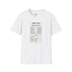 Work Receipt T-Shirt
