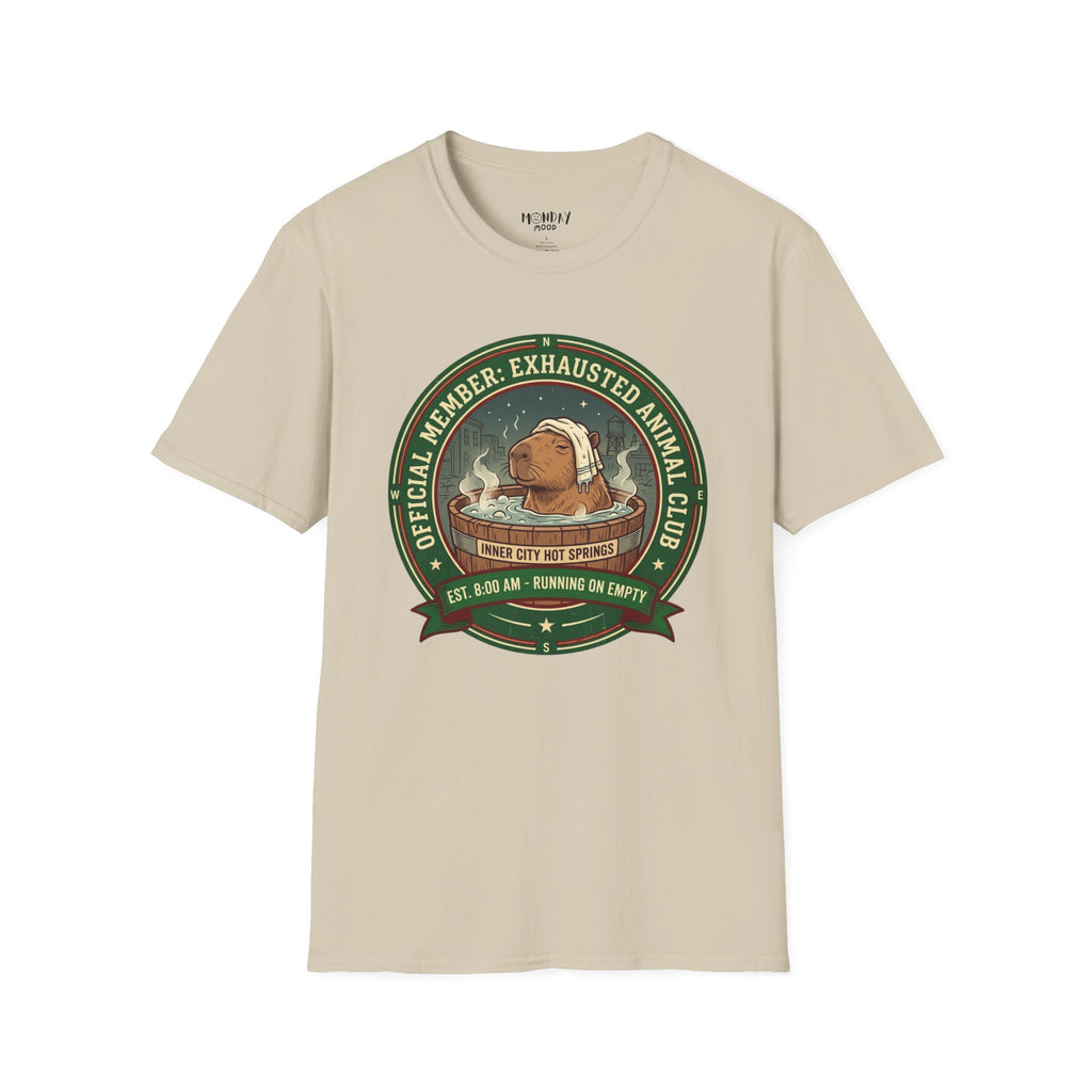 Official Member Exhausted Animal Club T-Shirt