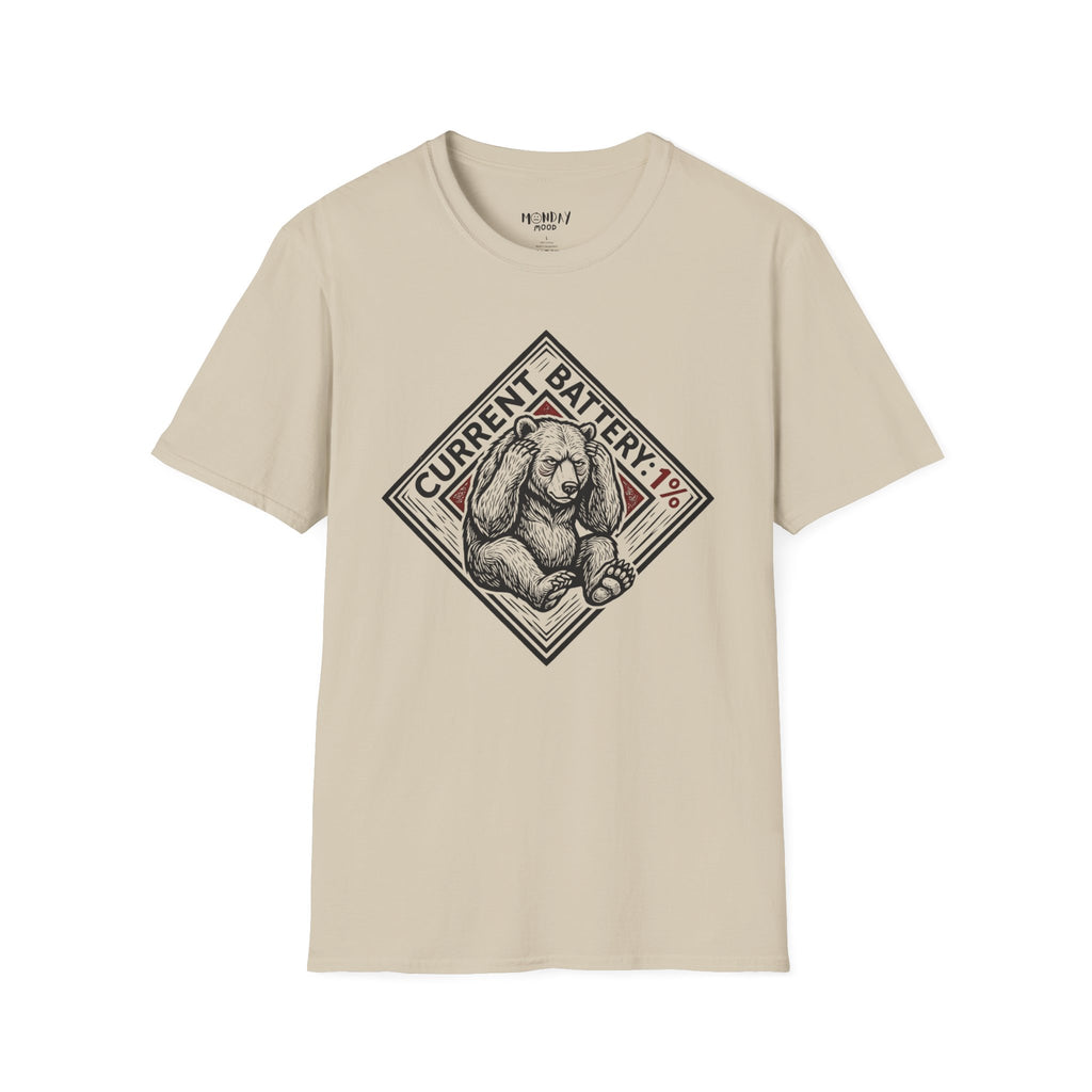 Current Battery 1% T-Shirt