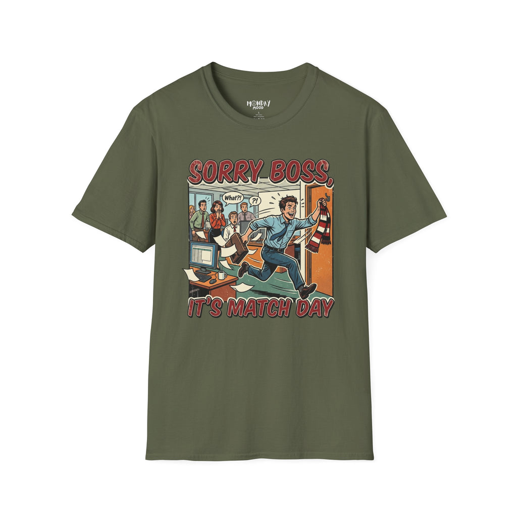 Sorry Boss It's Match Day T-Shirt