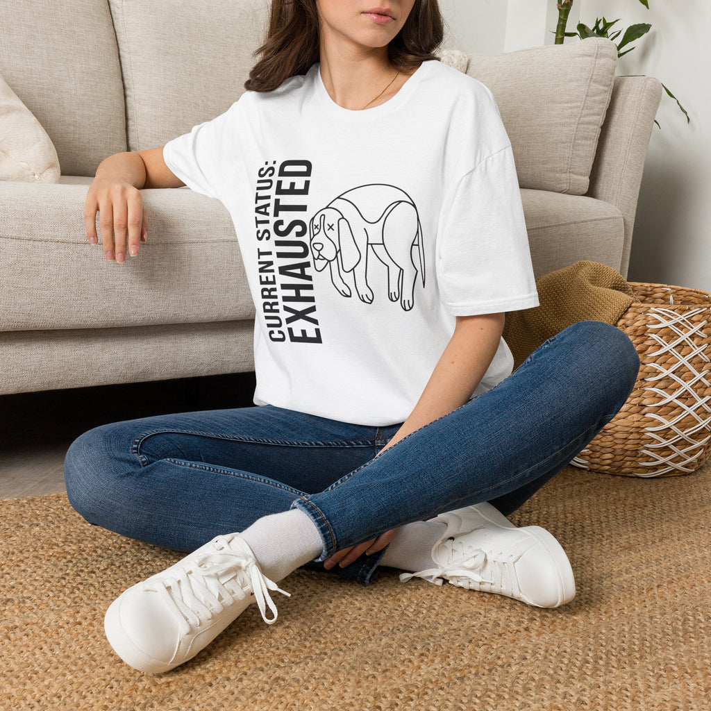 Current Status Exhausted T-Shirt