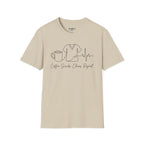 Coffee Scrubs Chaos Repeat T-Shirt