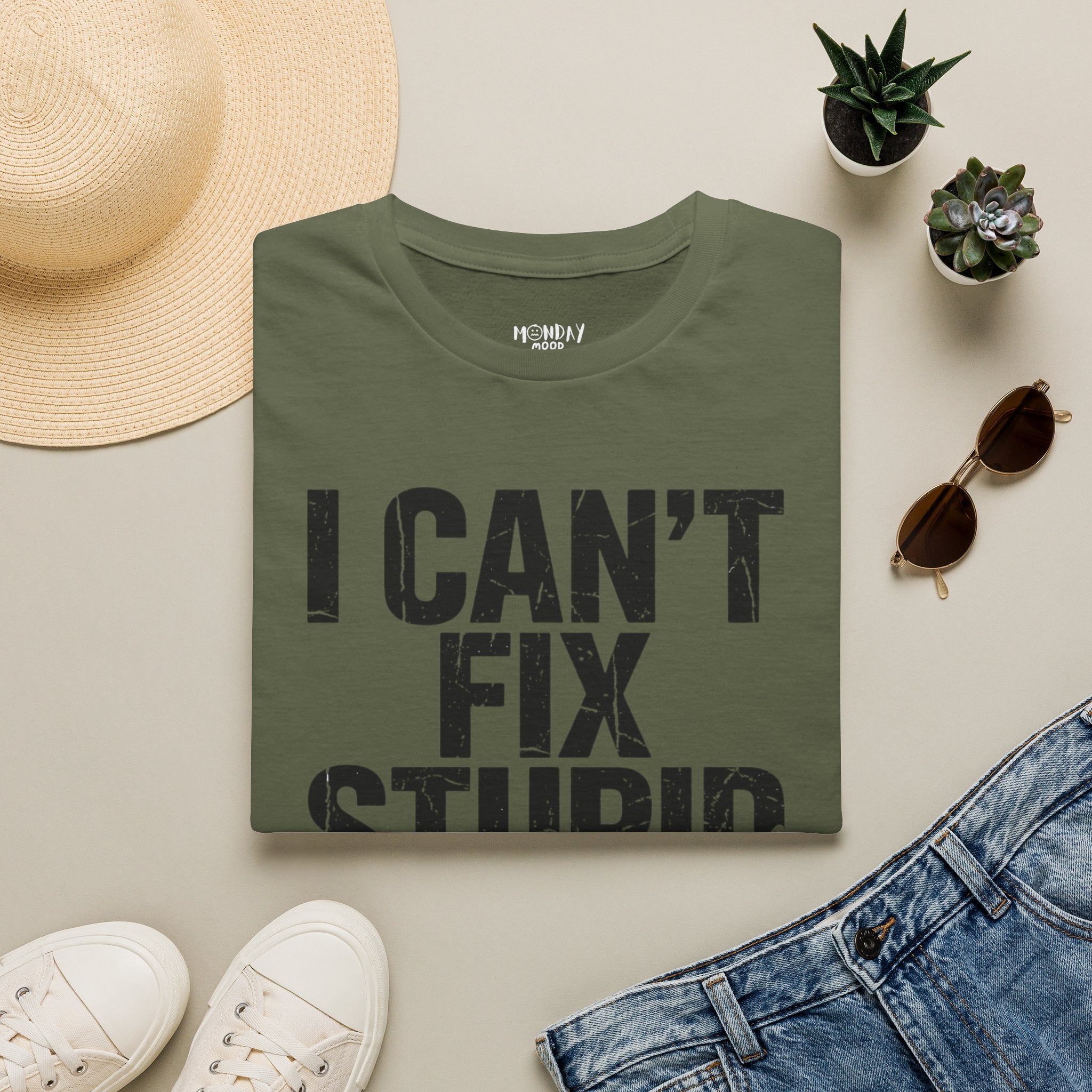 I Can't Fix Stupid But I Can Sedate It T-Shirt