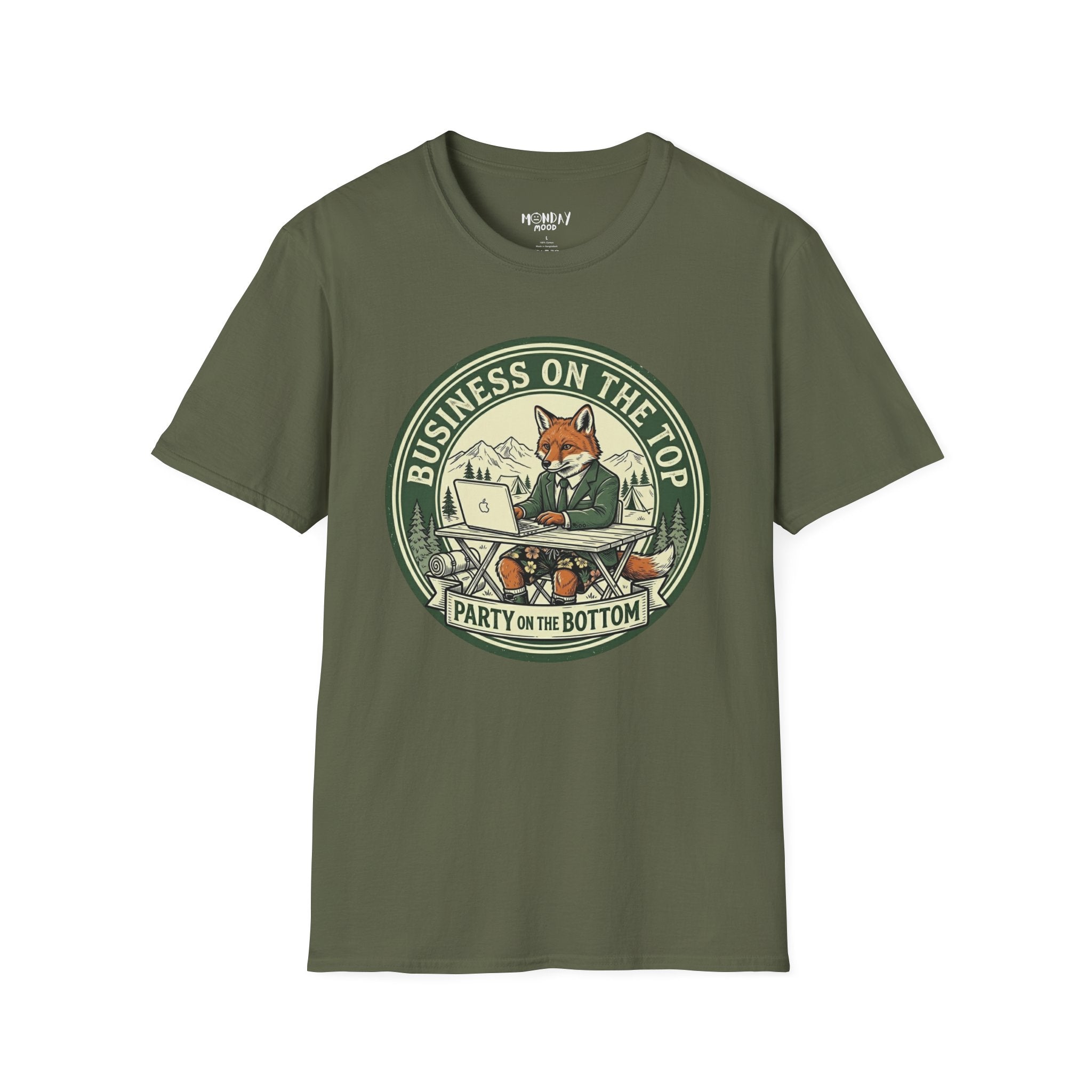 Business On The Top Party On The Bottom T-Shirt