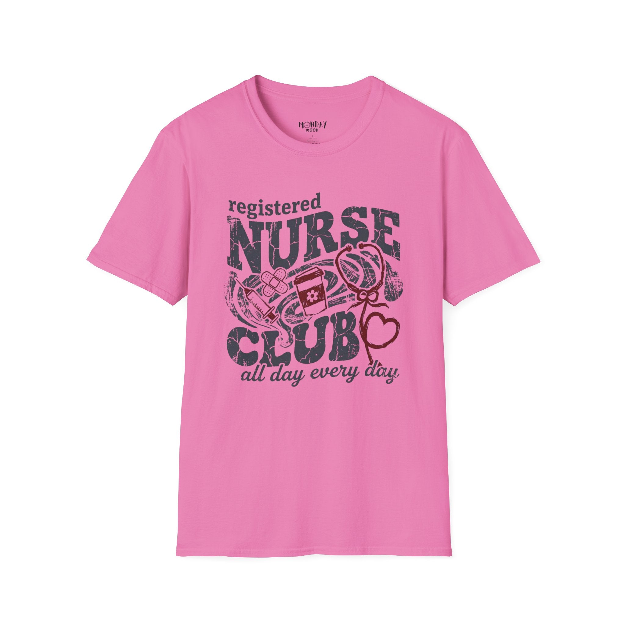 Registered Nurse Club All Day Every Day T-Shirt