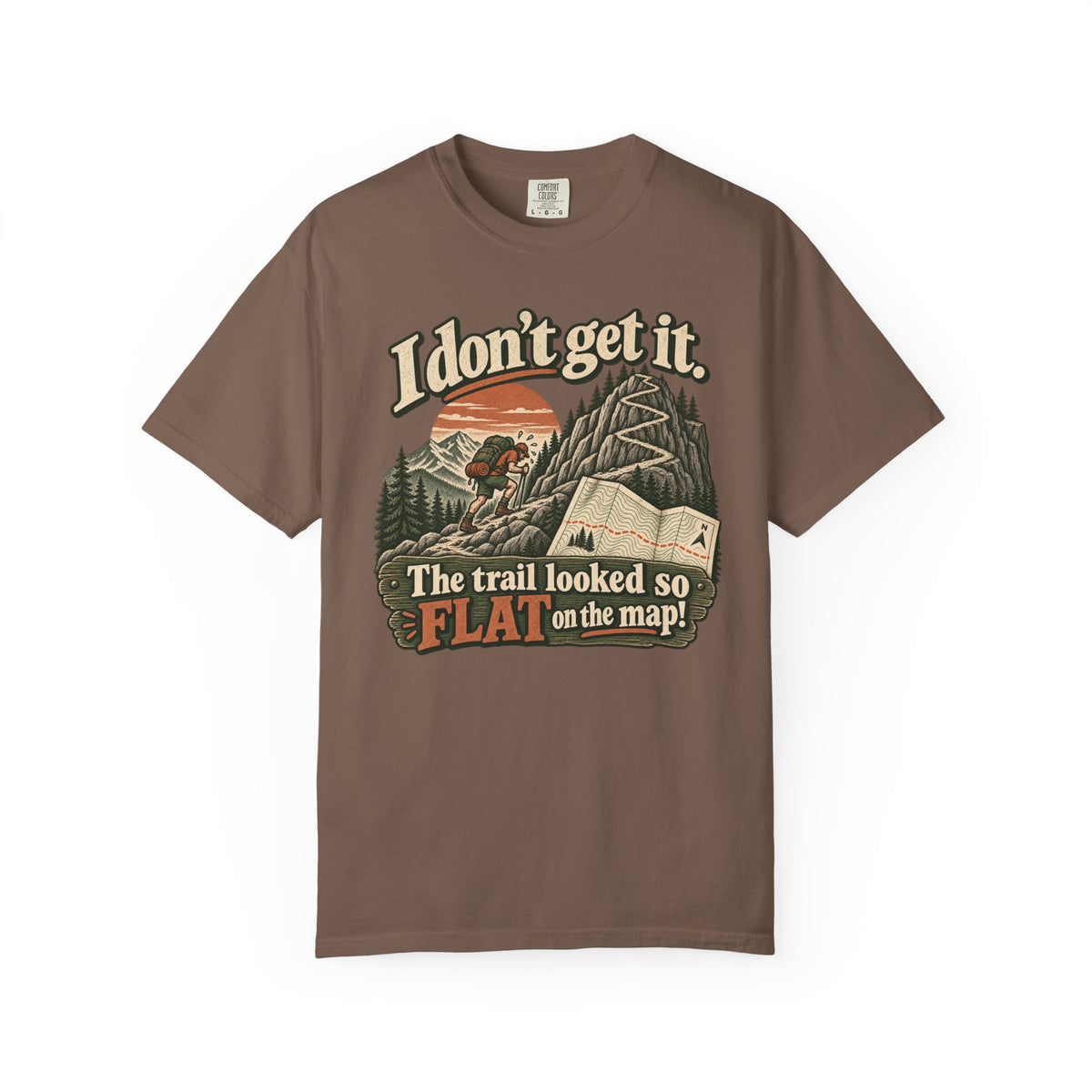 Flat On Map T-Shirt
