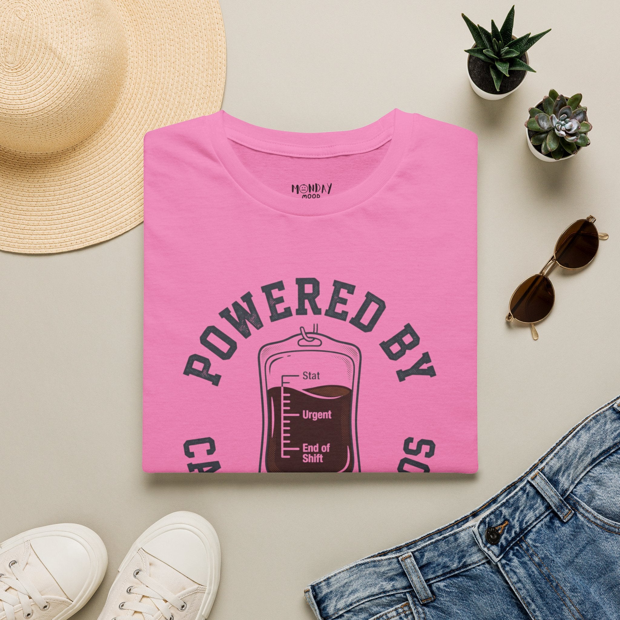 Powered By Caffeine & Chaos T-Shirt