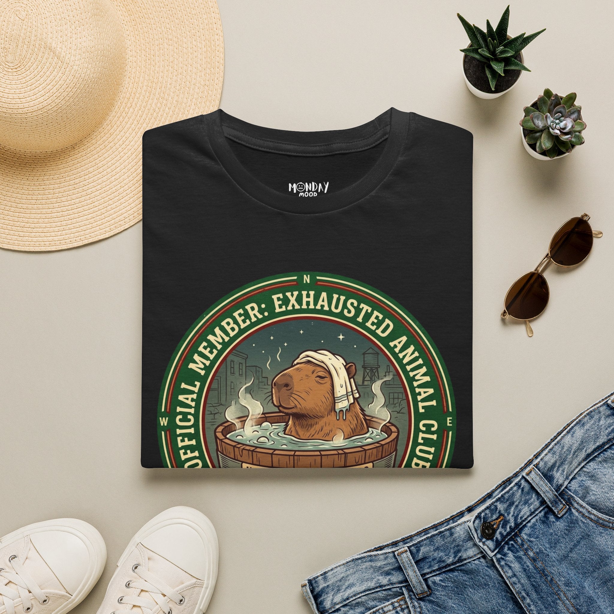 Official Member Exhausted Animal Club T-Shirt