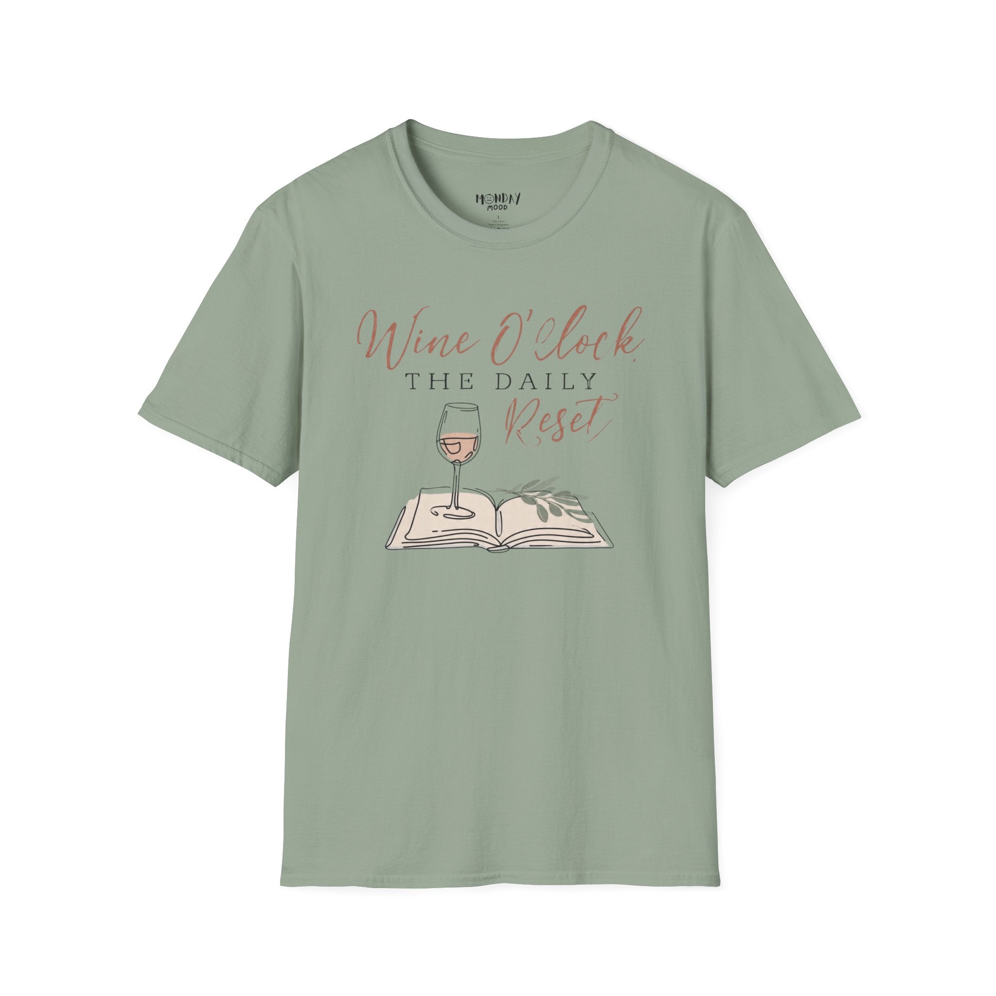 Wine O Clock The Daily Reset T-Shirt