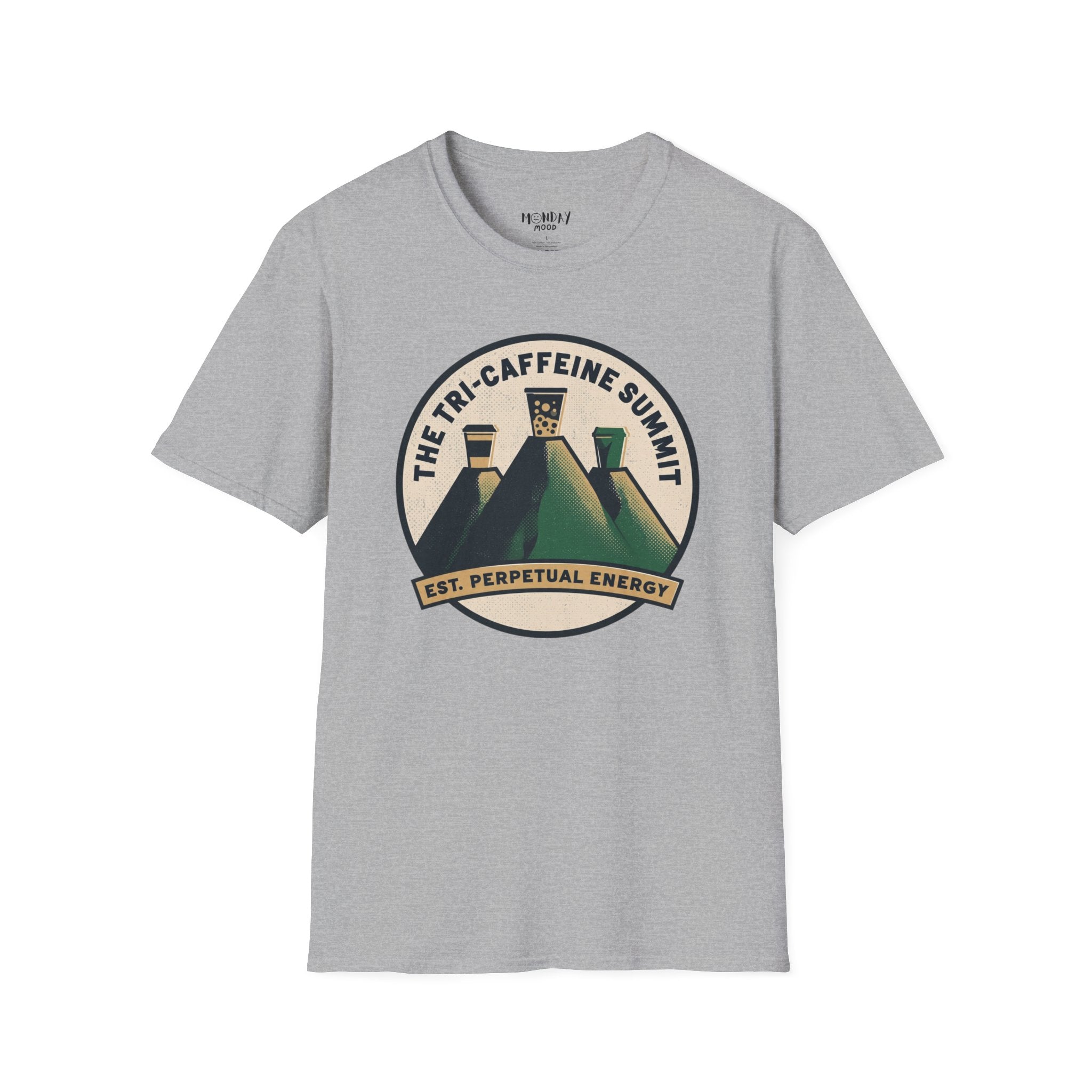 The Tri-Caffeine Summit T-Shirt