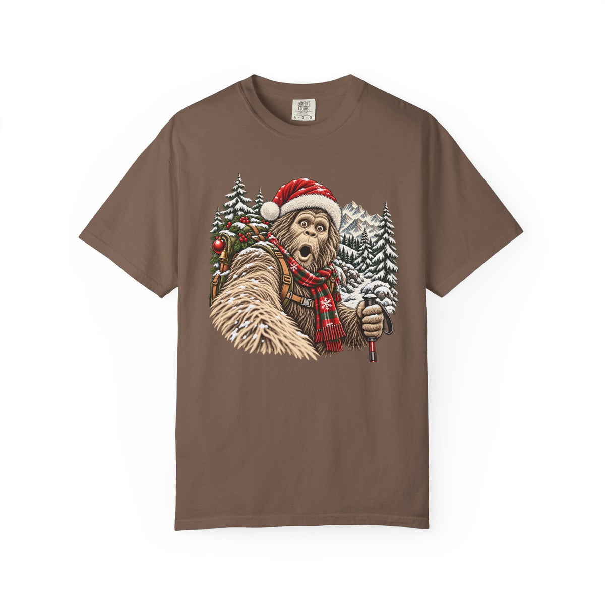 Christmas Bigfoot T-Shirt