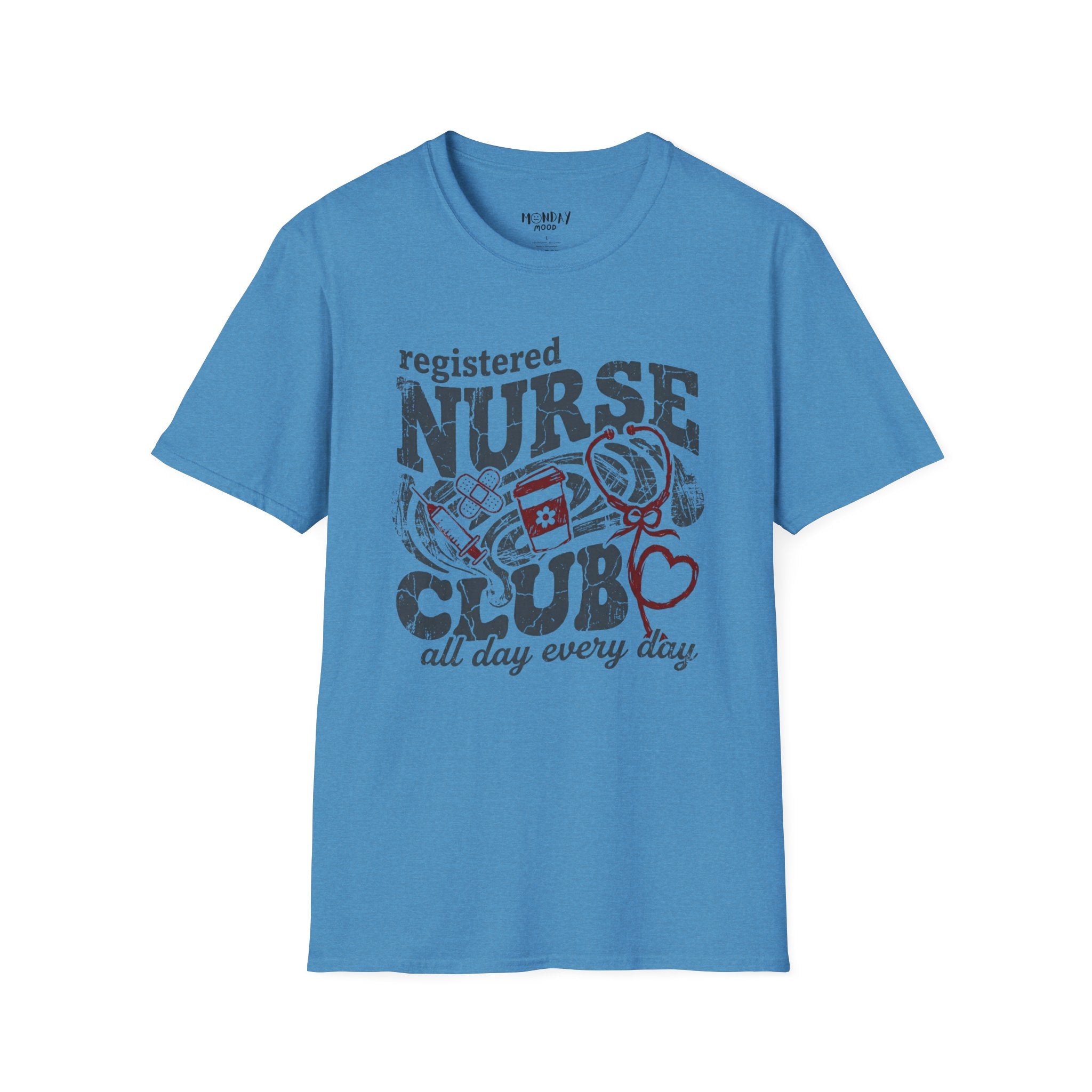 Registered Nurse Club All Day Every Day T-Shirt