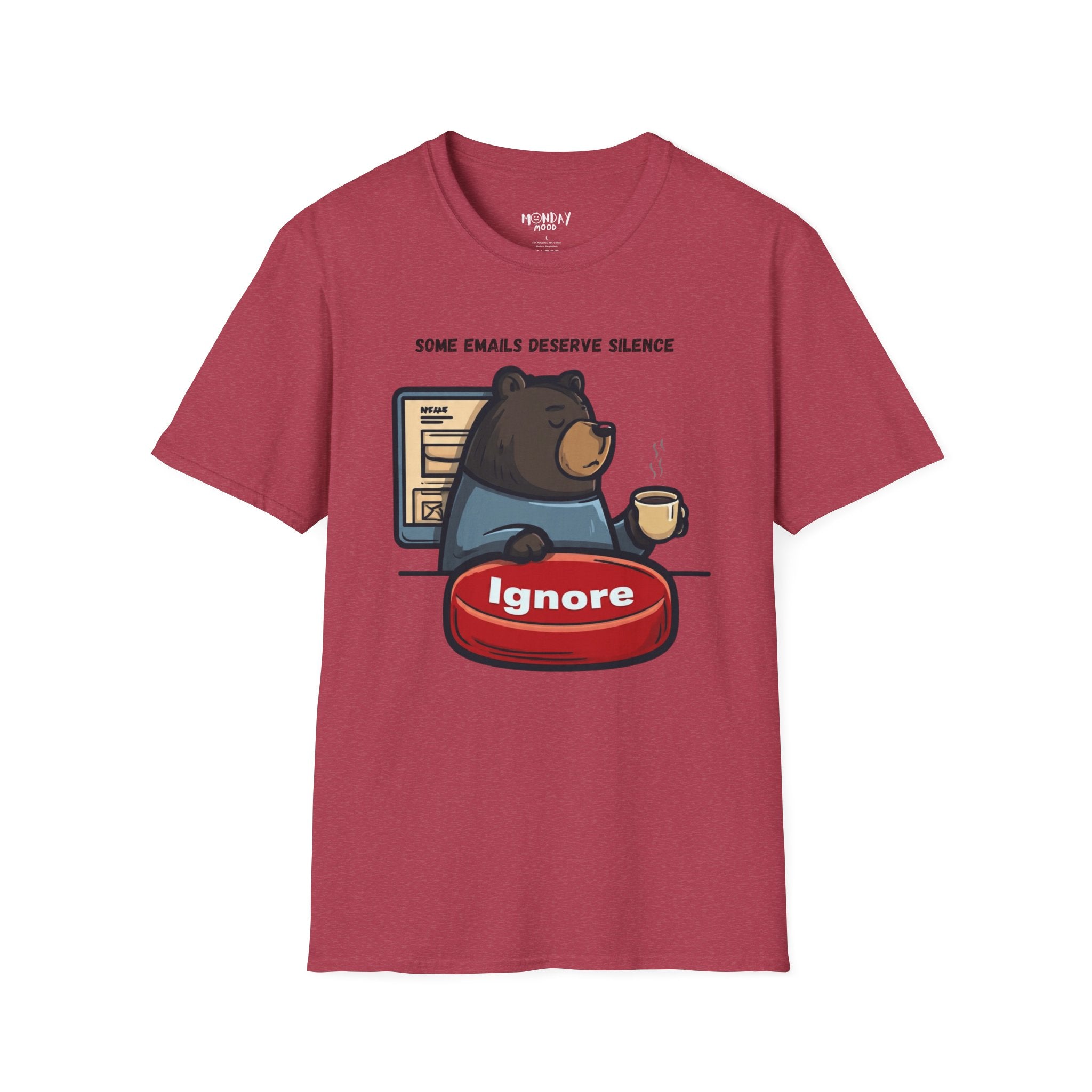 Some Emails Deserve Silence T-Shirt