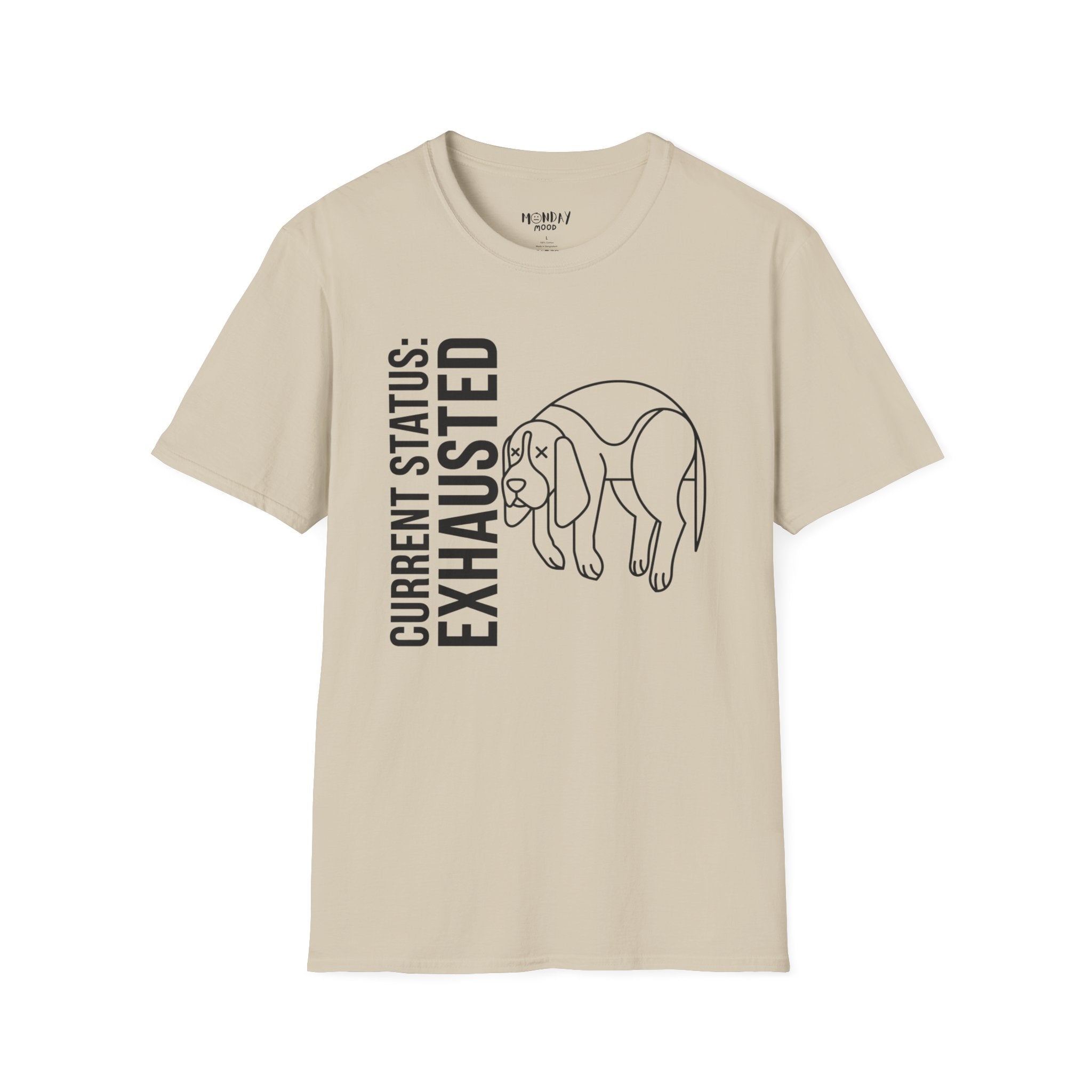Current Status Exhausted T-Shirt