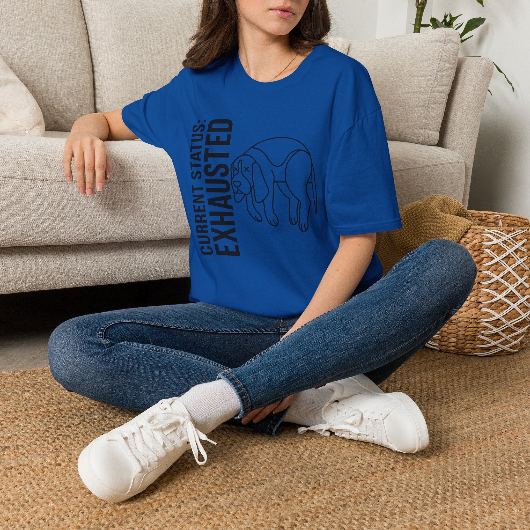 Current Status Exhausted T-Shirt