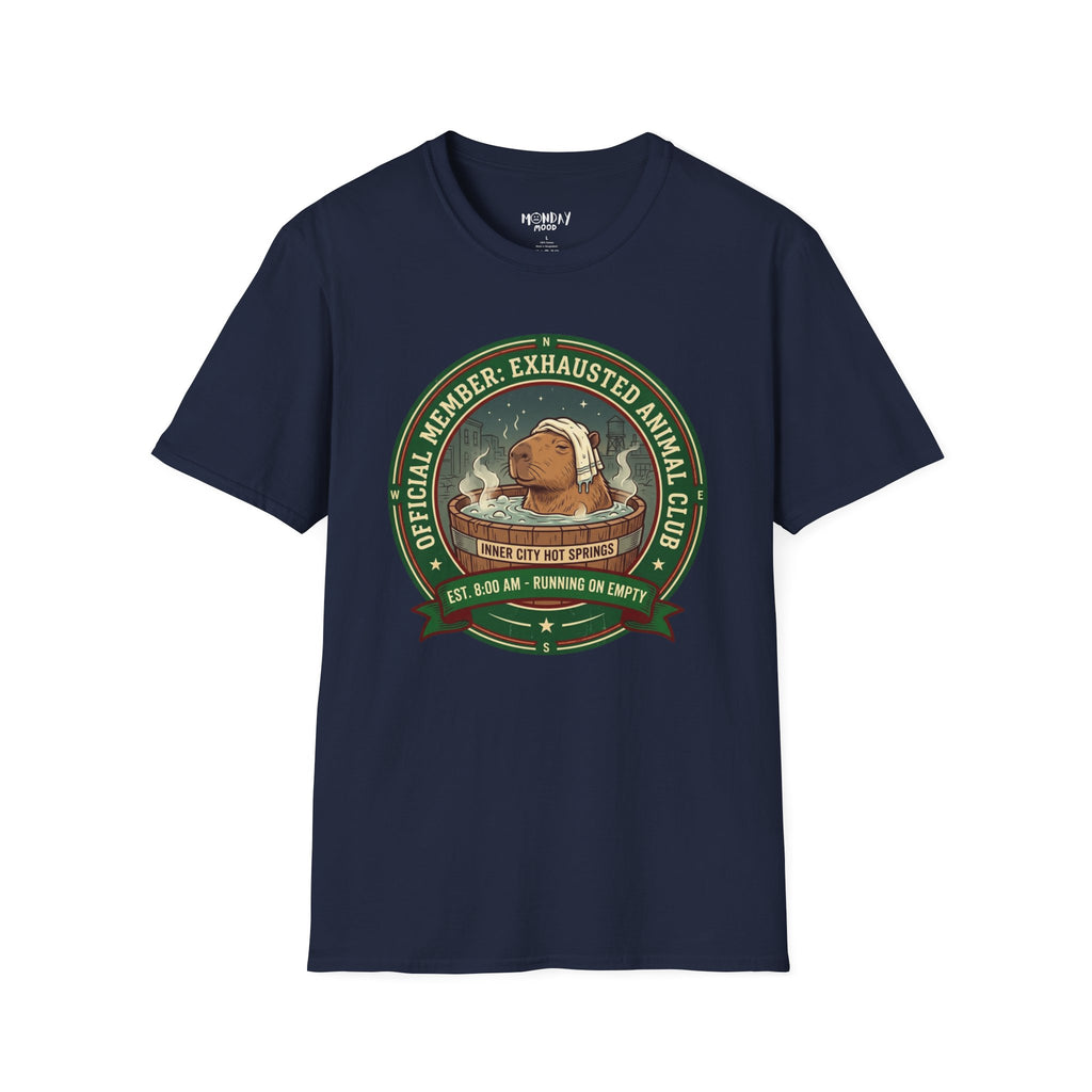 Official Member Exhausted Animal Club T-Shirt