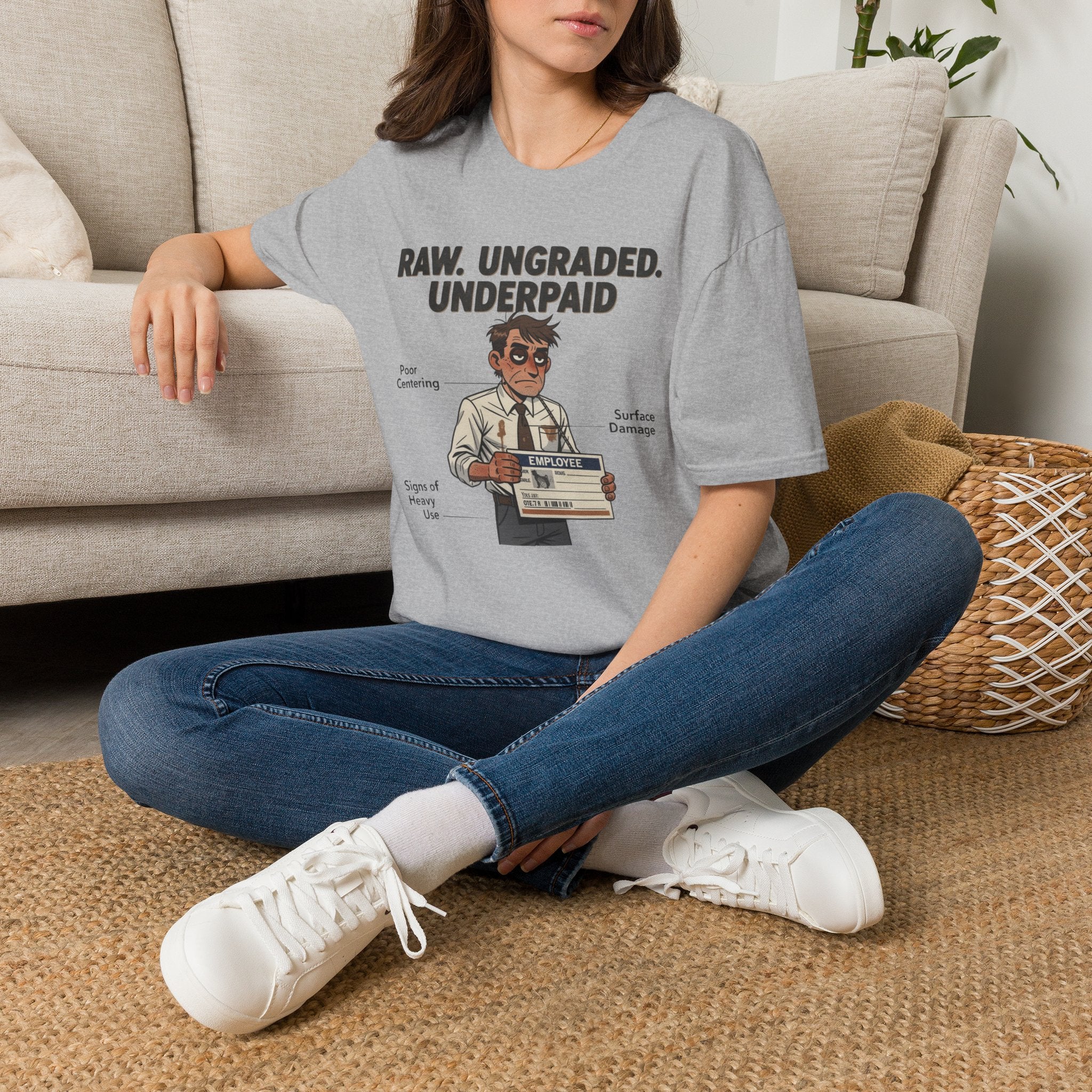 Raw Ungraded Underpaid T-Shirt