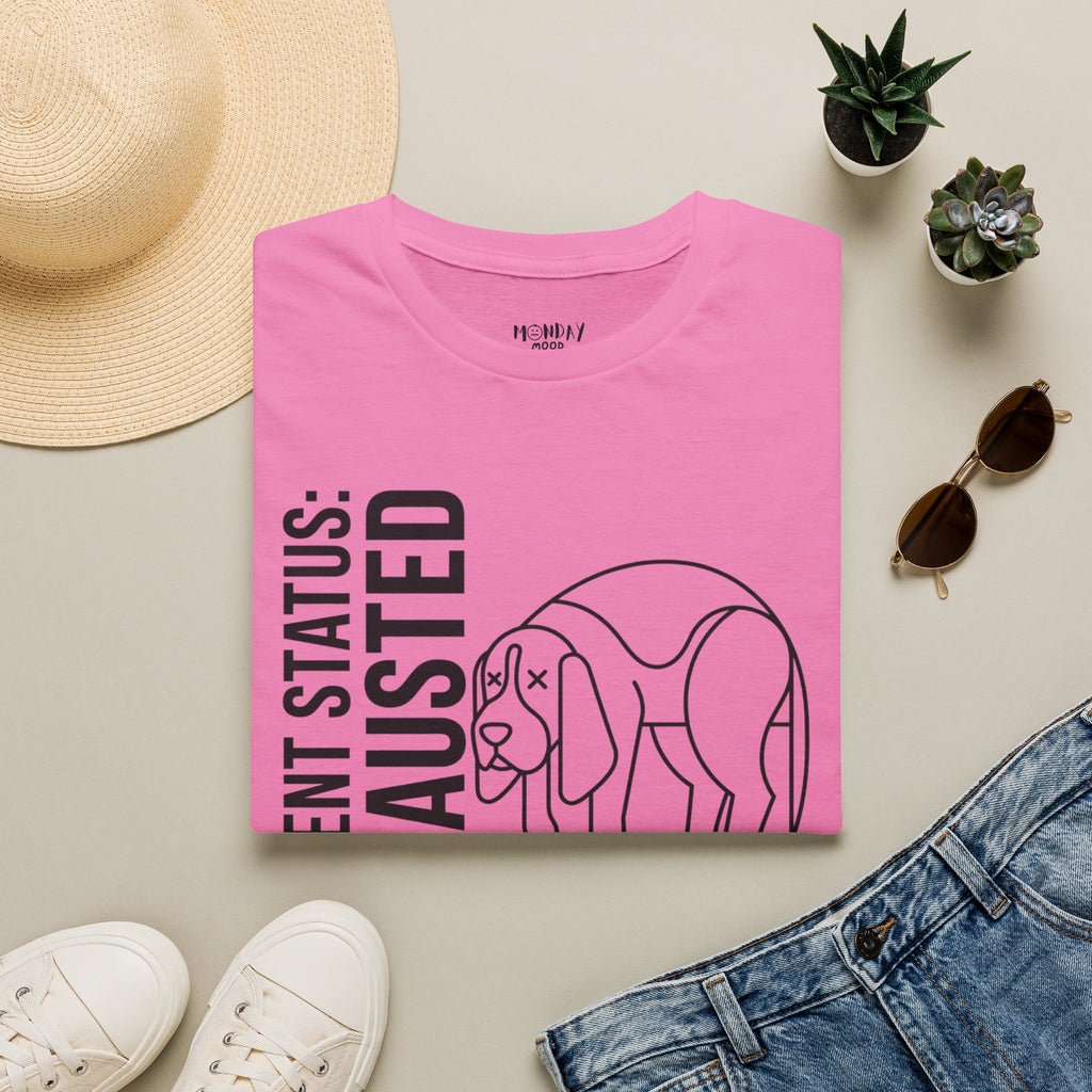 Current Status Exhausted T-Shirt