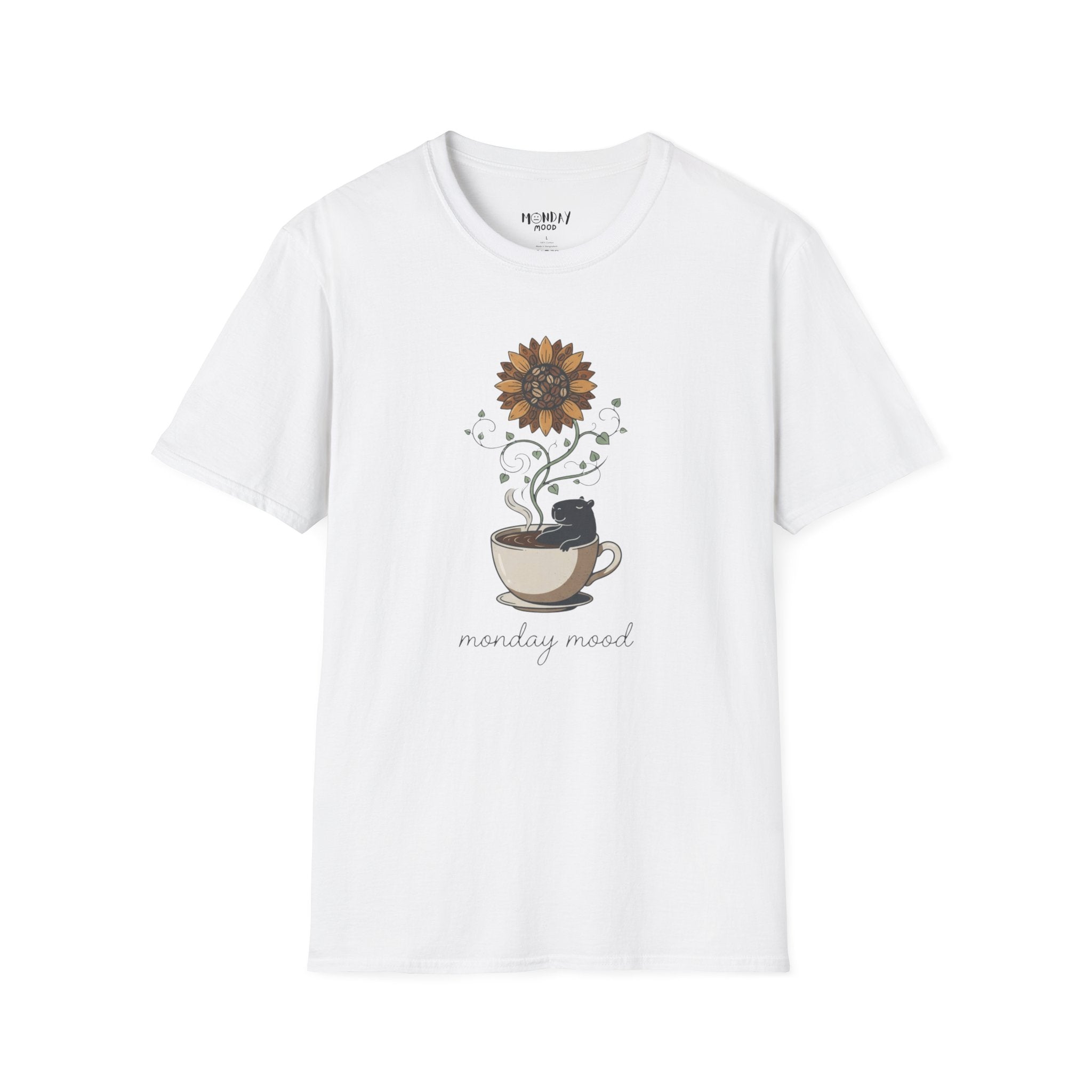 Capybara Monday Mood T-Shirt