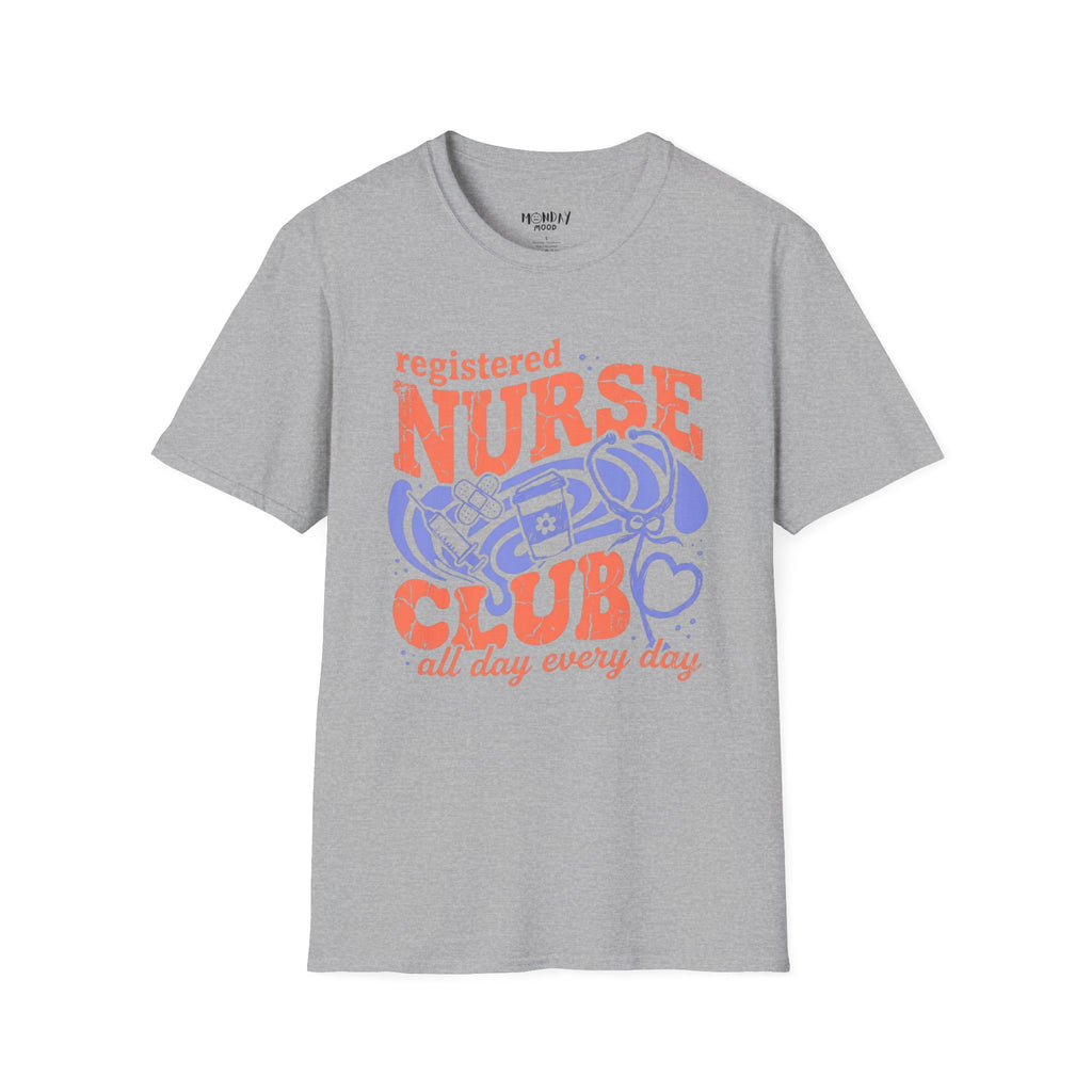 Registered Nurse Club All Day Every Day T-Shirt