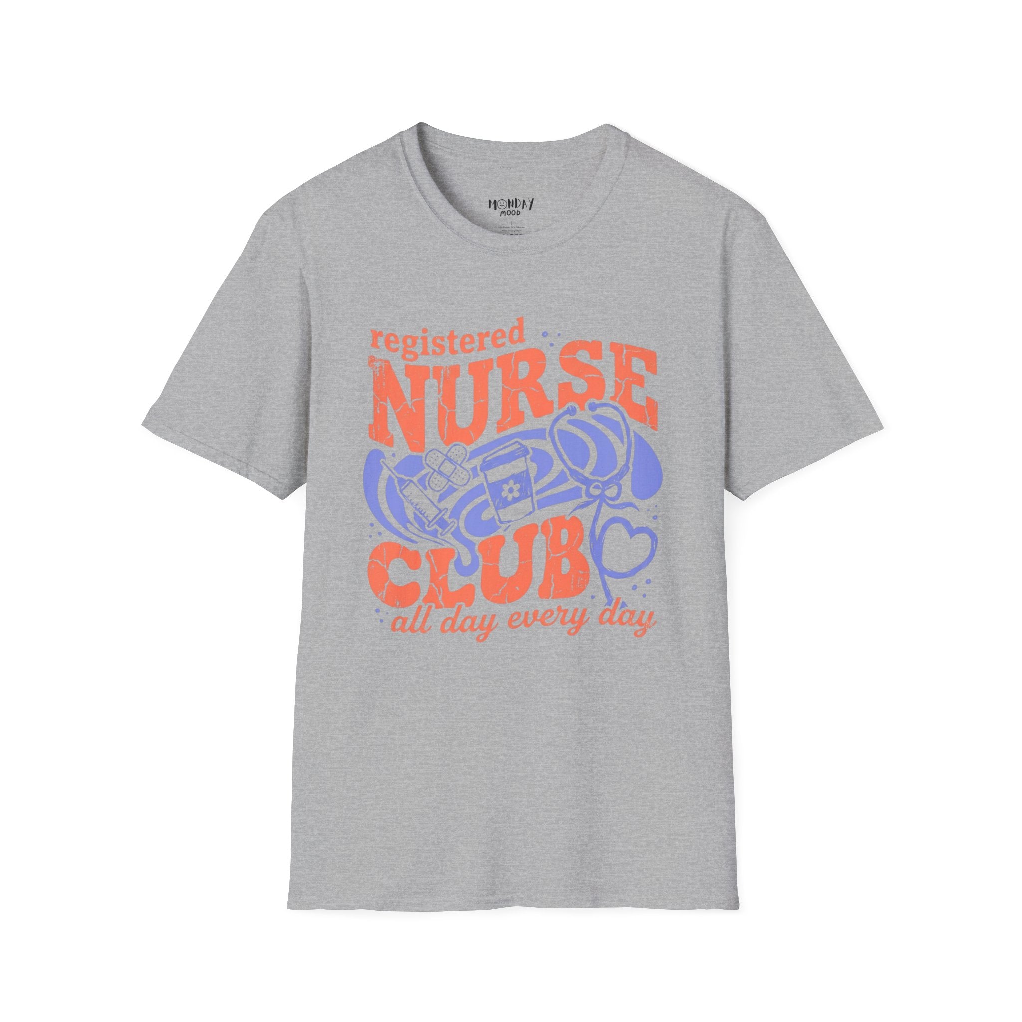 Registered Nurse Club All Day Every Day T-Shirt