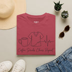 Coffee Scrubs Chaos Repeat T-Shirt