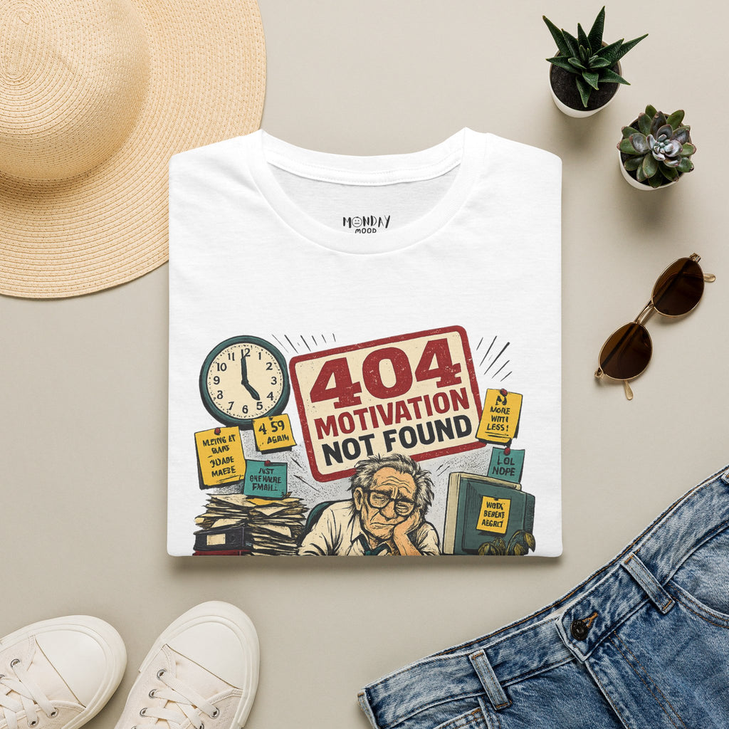 404 Motivation Not Found T-Shirt