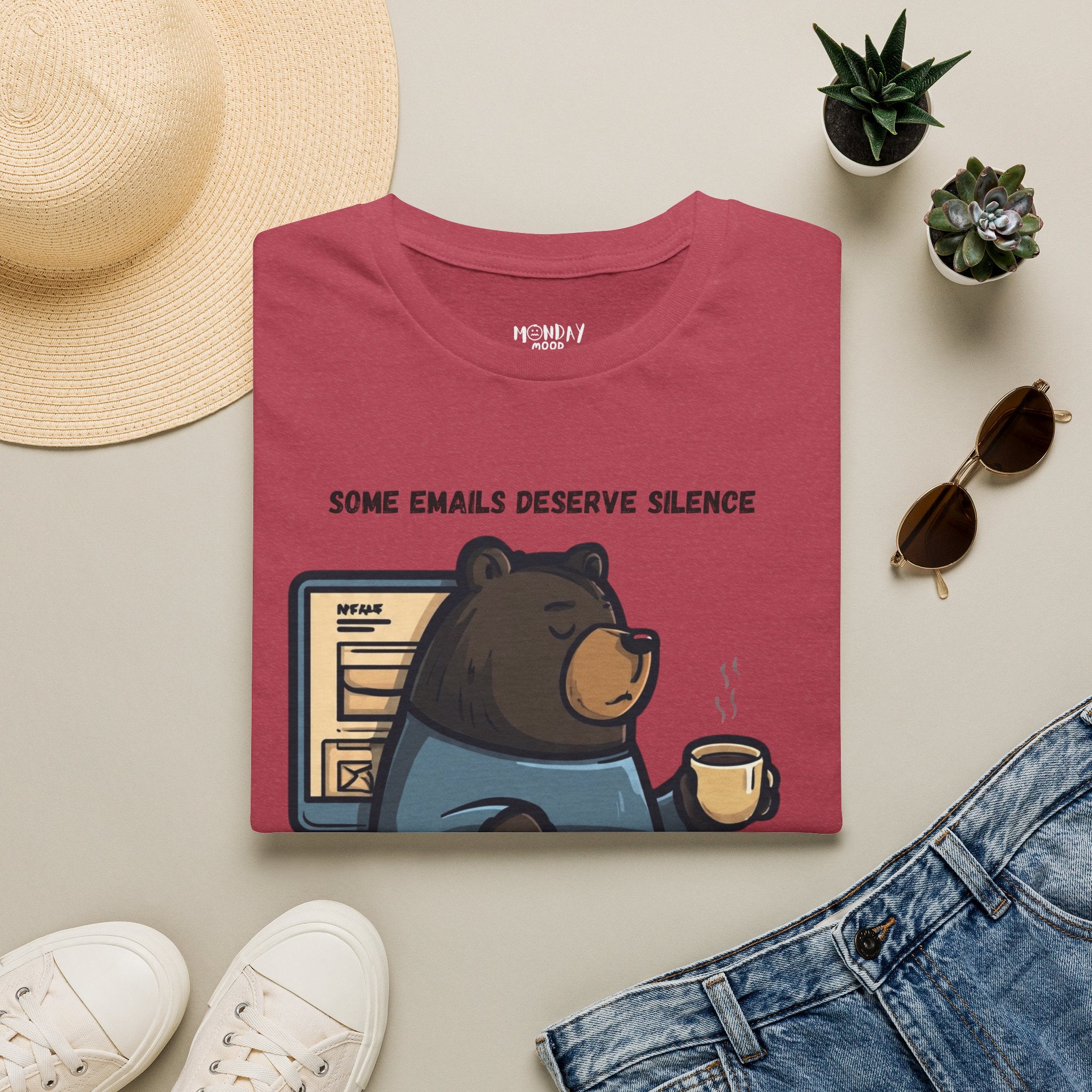Some Emails Deserve Silence T-Shirt