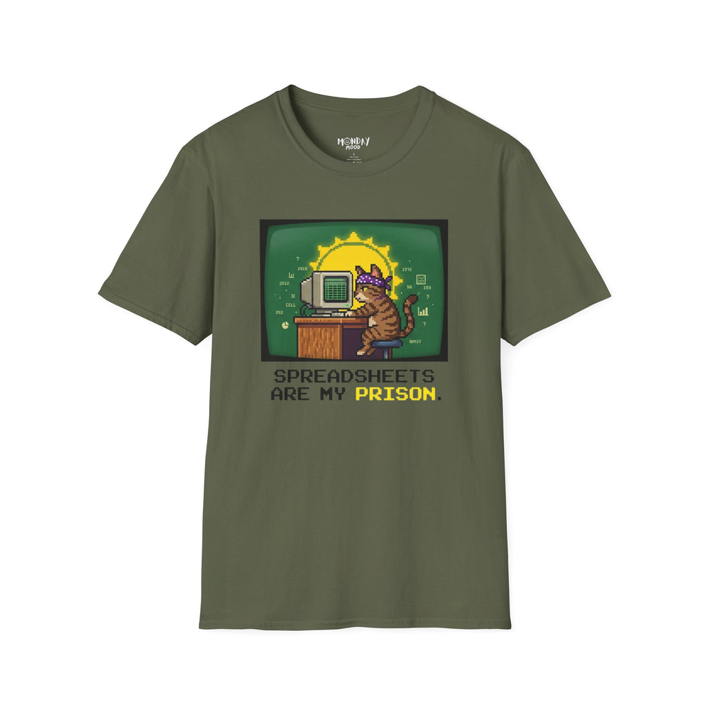Spreadsheets Are My Prison T-Shirt