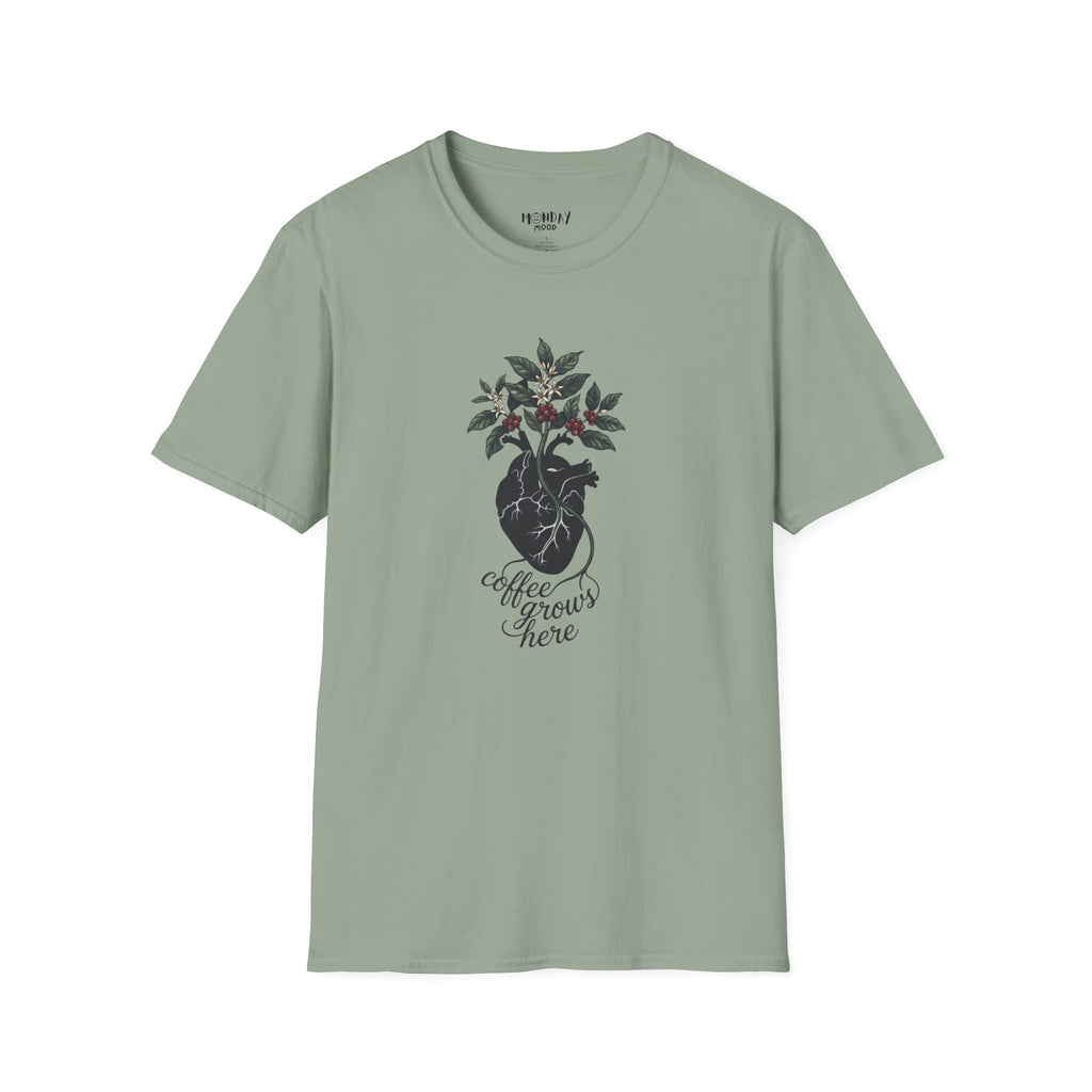 Coffee Grows Here T-Shirt