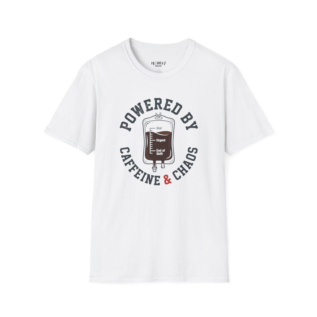 Powered By Caffeine & Chaos T-Shirt