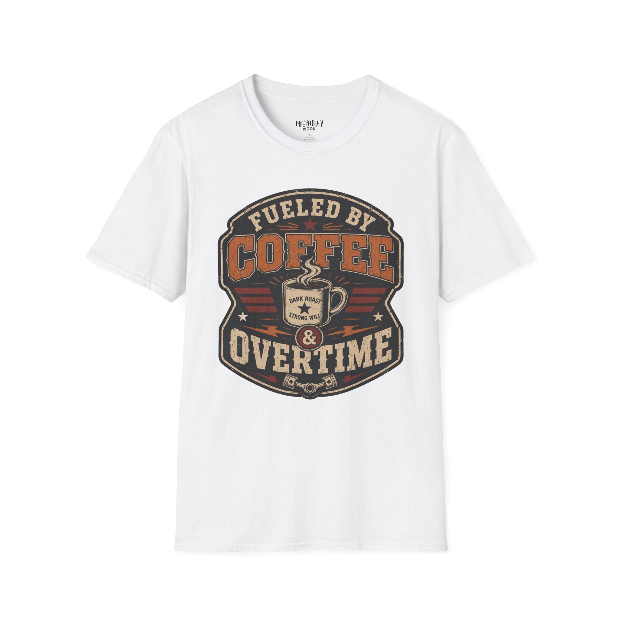 Fueled By Coffee Overtime T-Shirt
