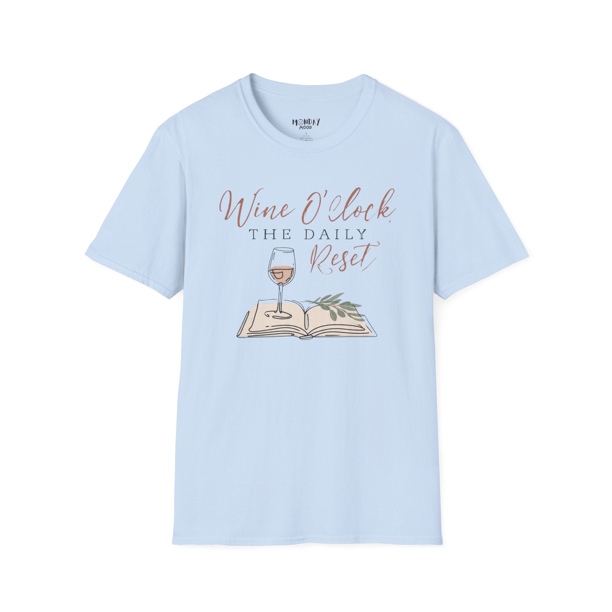 Wine O Clock The Daily Reset T-Shirt