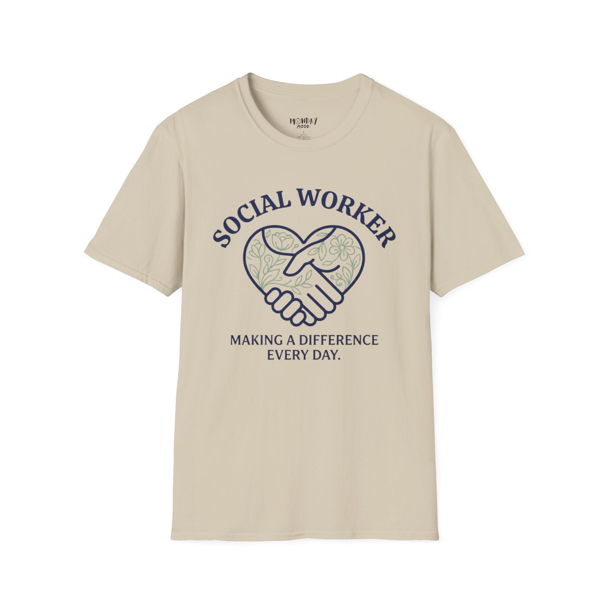 Social Worker Making A Difference Every Day T-Shirt