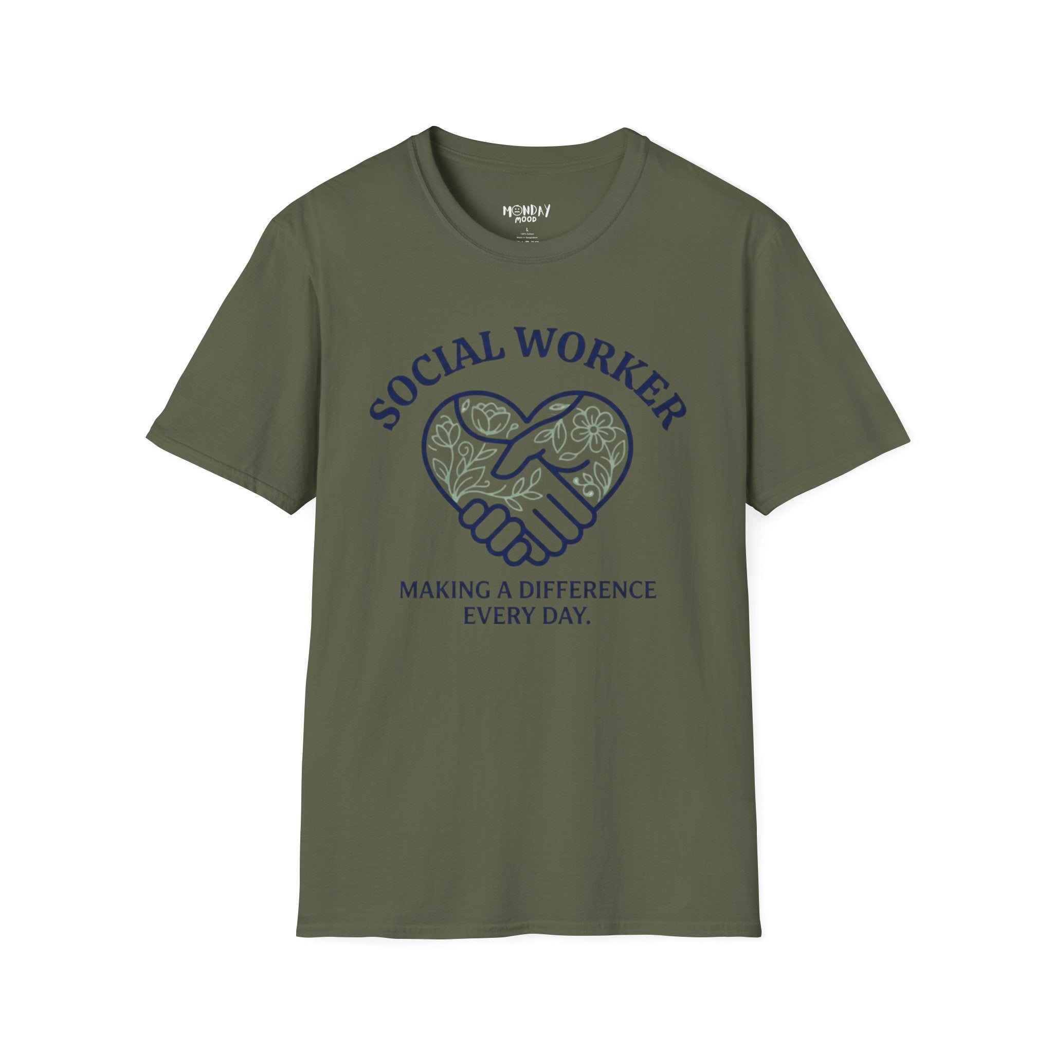 Social Worker Making A Difference Every Day T-Shirt