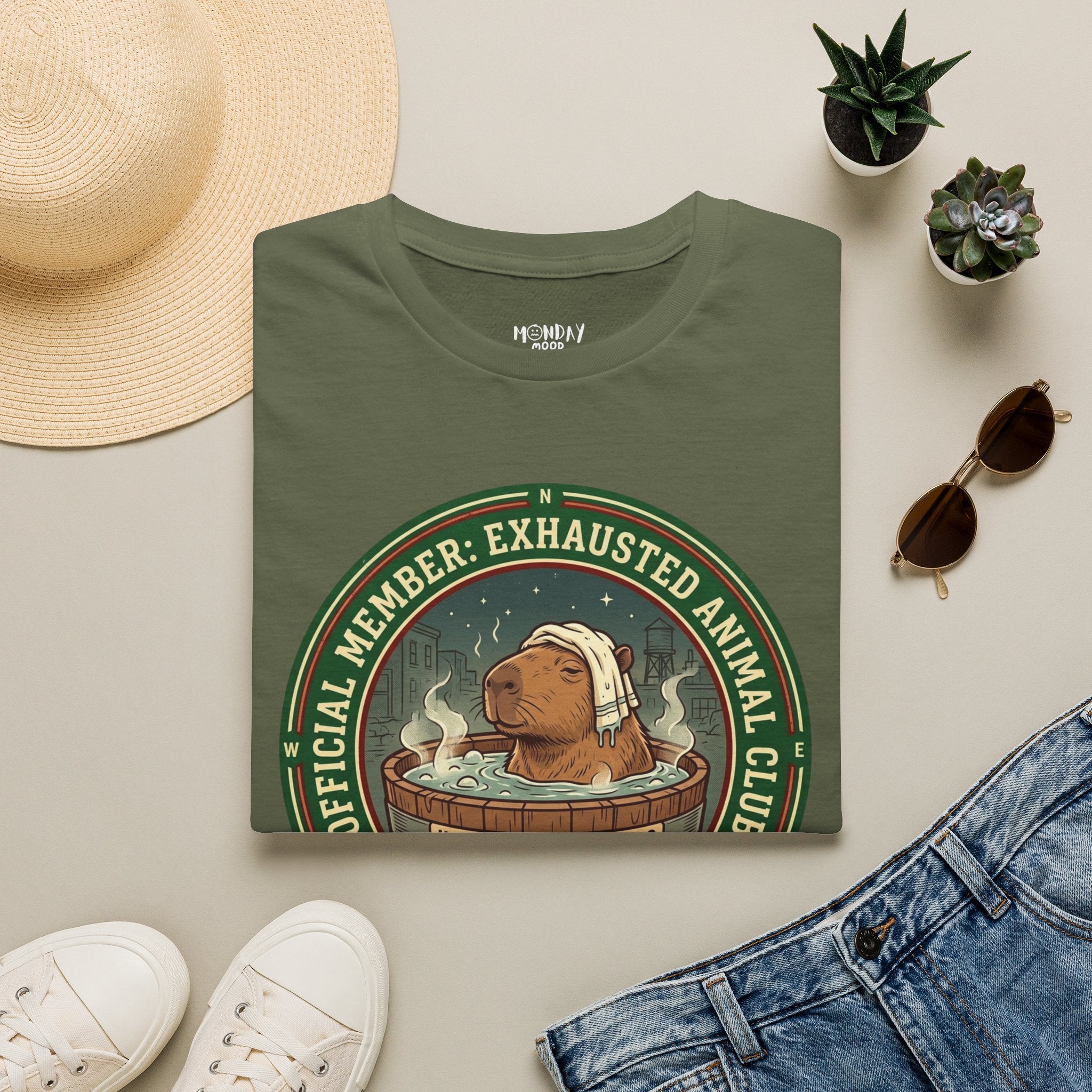 Official Member Exhausted Animal Club T-Shirt