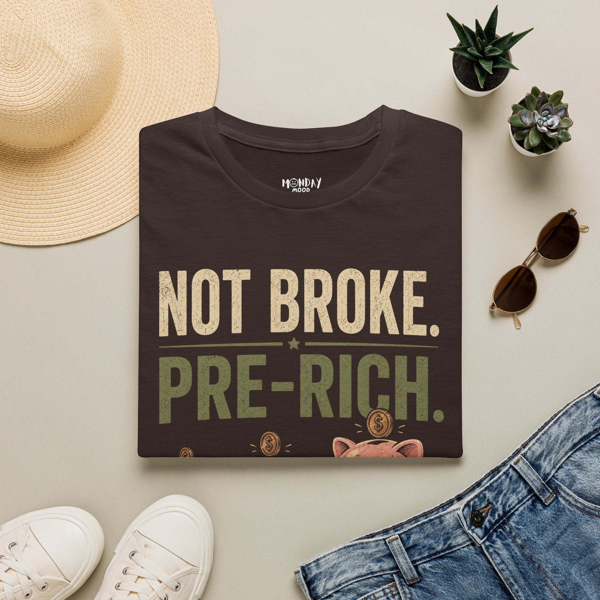 Pre-Rich Piggy Bank T-Shirt