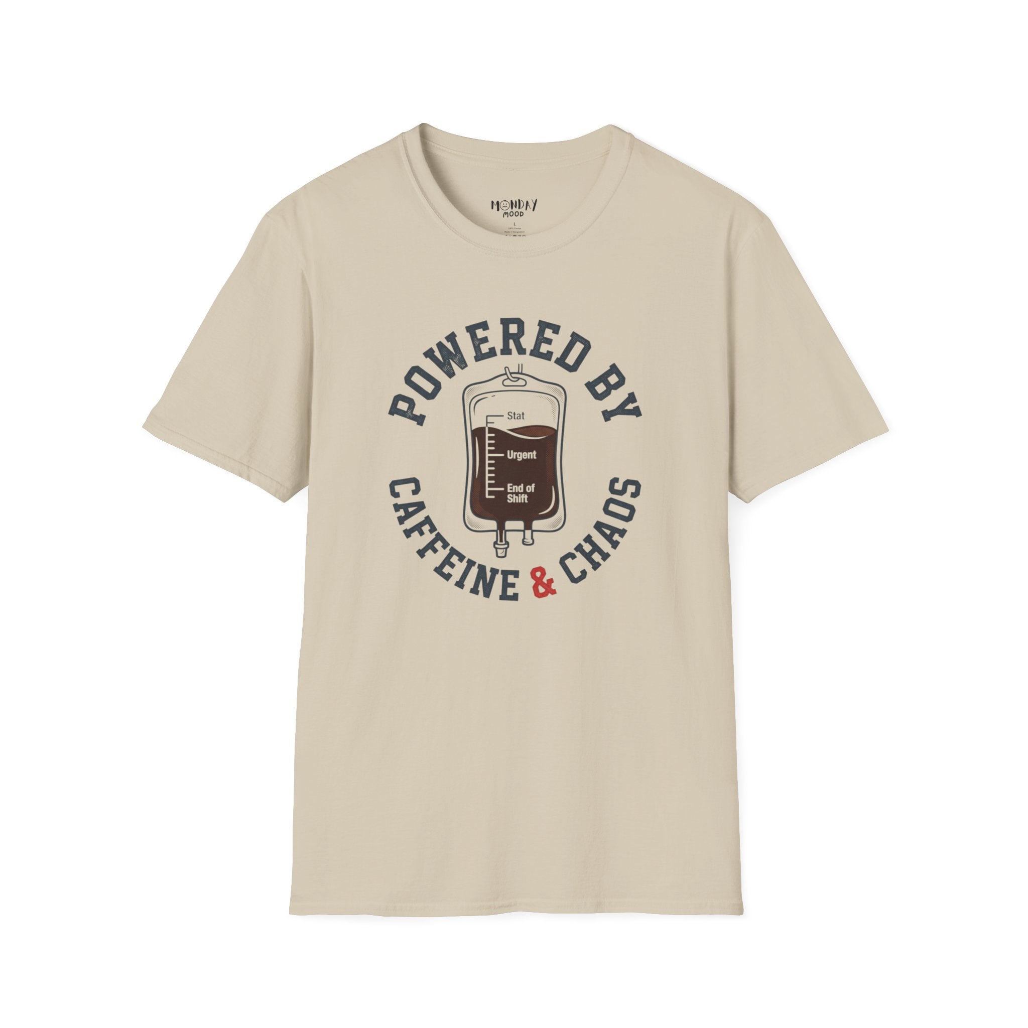 Powered By Caffeine & Chaos T-Shirt